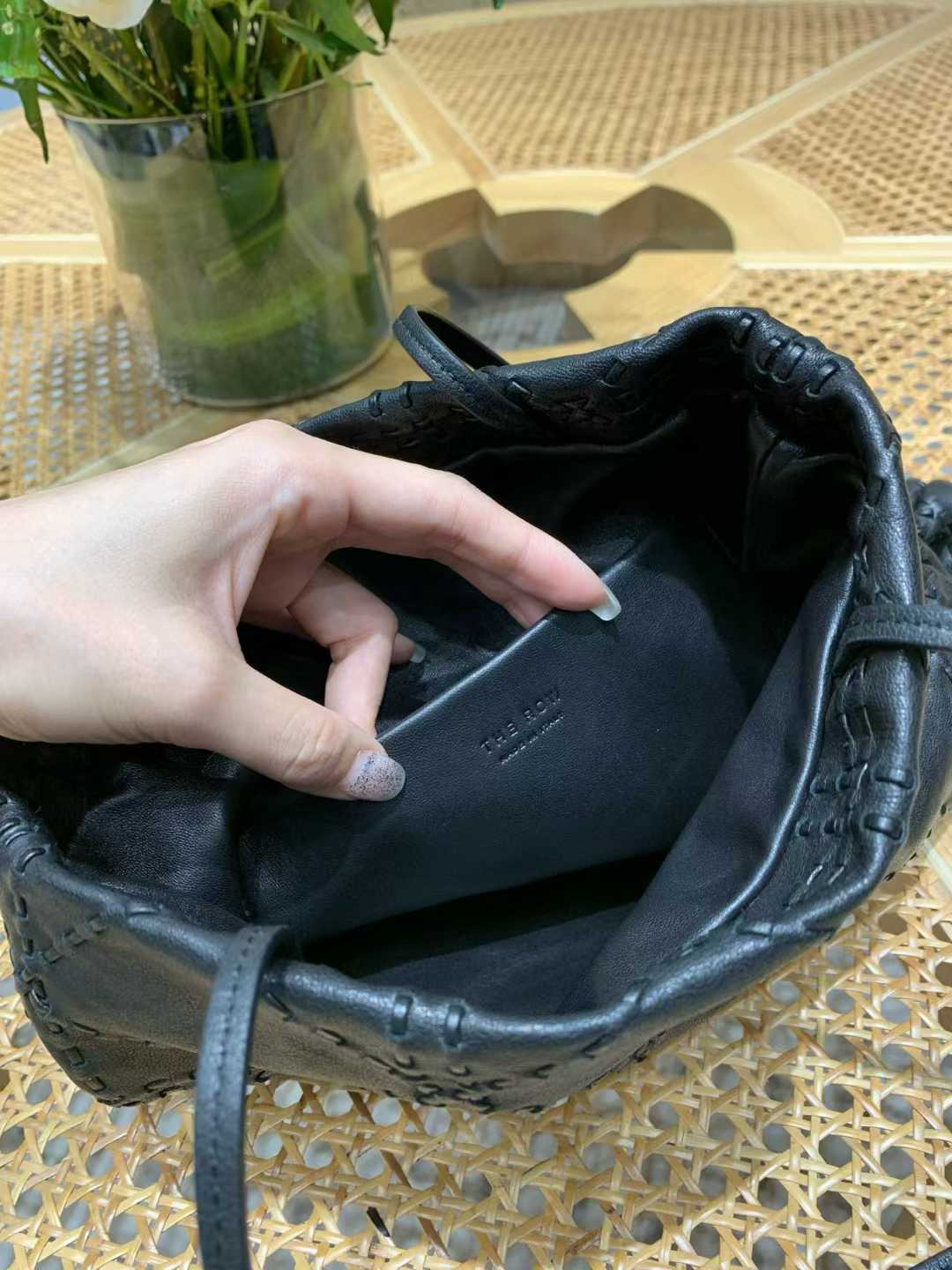 The Row Lilou Woven Bag view 9
