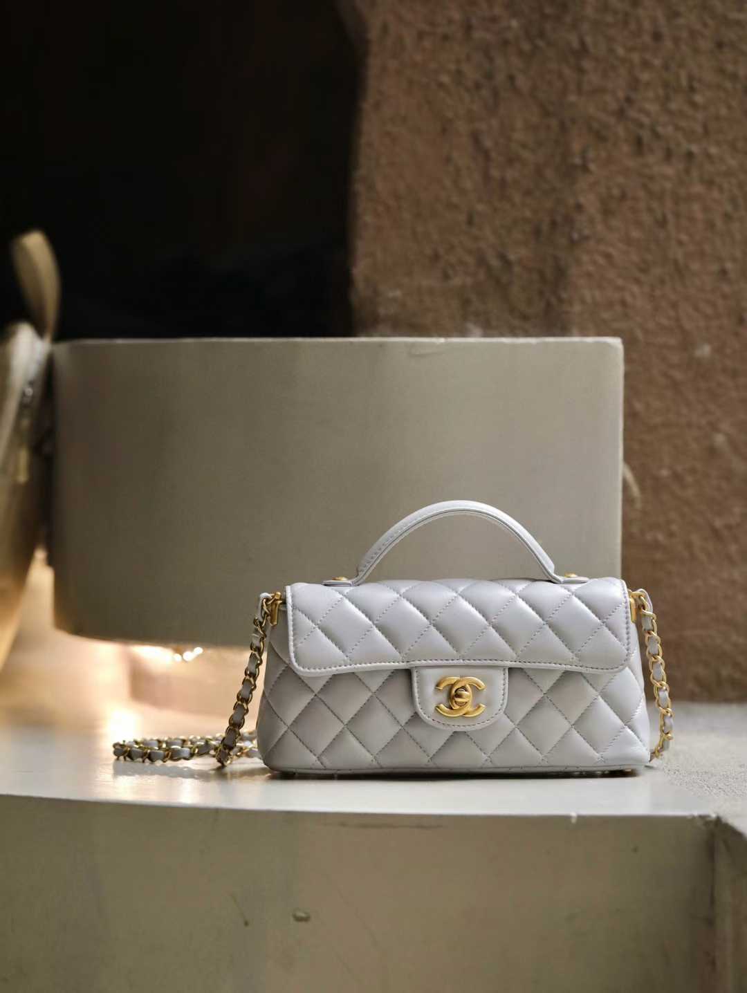 Chanel Flap Bag with Top Handle view 1