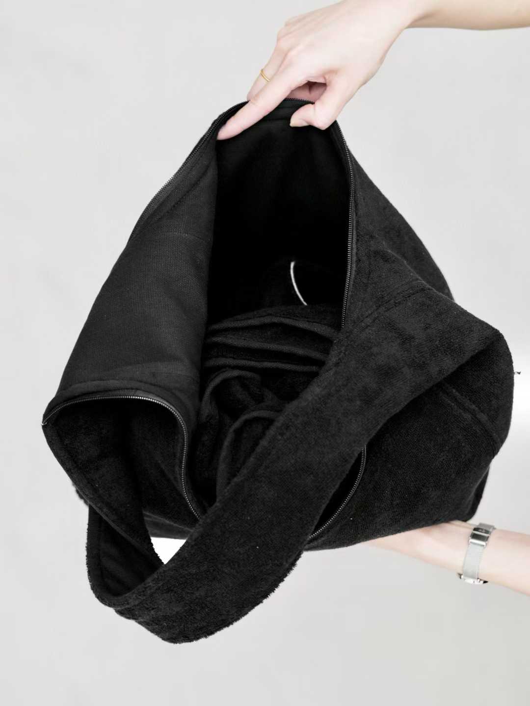 Chanel 25m Coco Baech Bag view 3