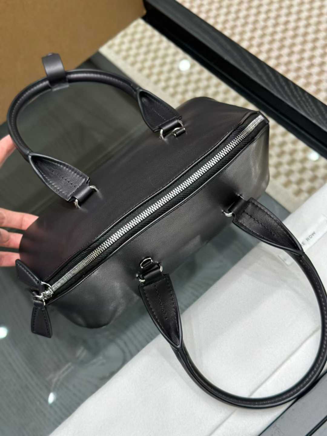 The Row Mini Devon Bag view 4