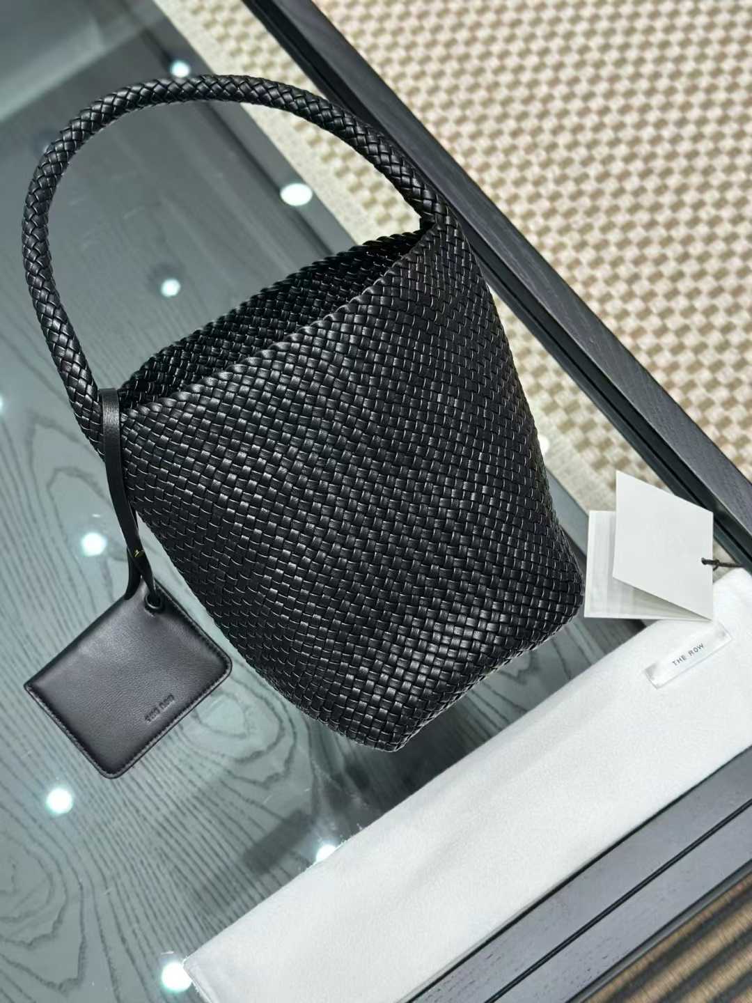 The Row Weave tote bags view 11