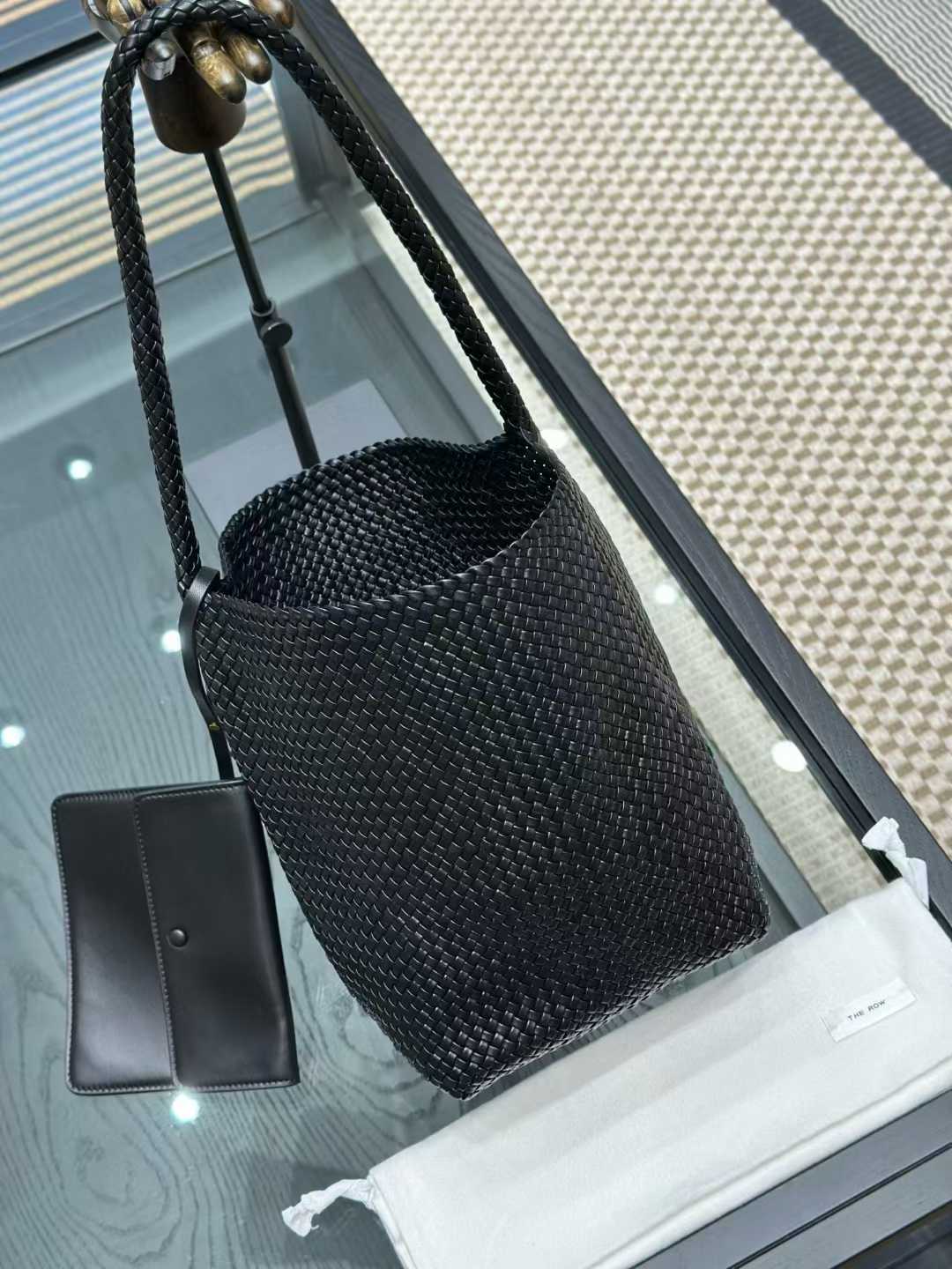 The Row Weave tote bags view 7