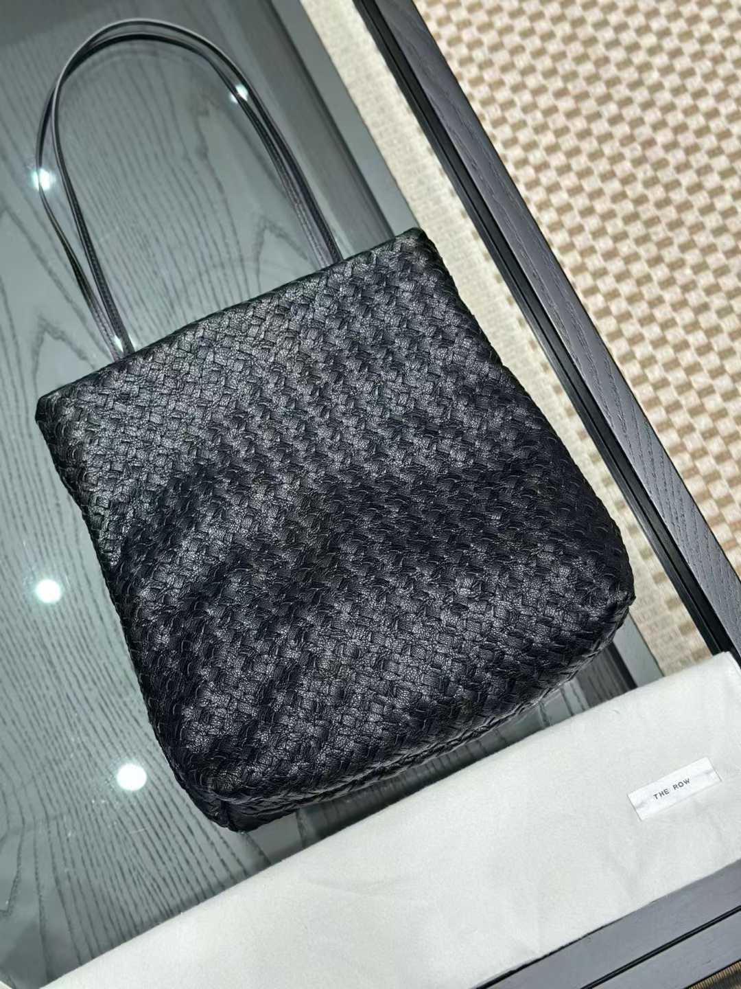 The Row LILOU 2025 Weave tote bags view 3