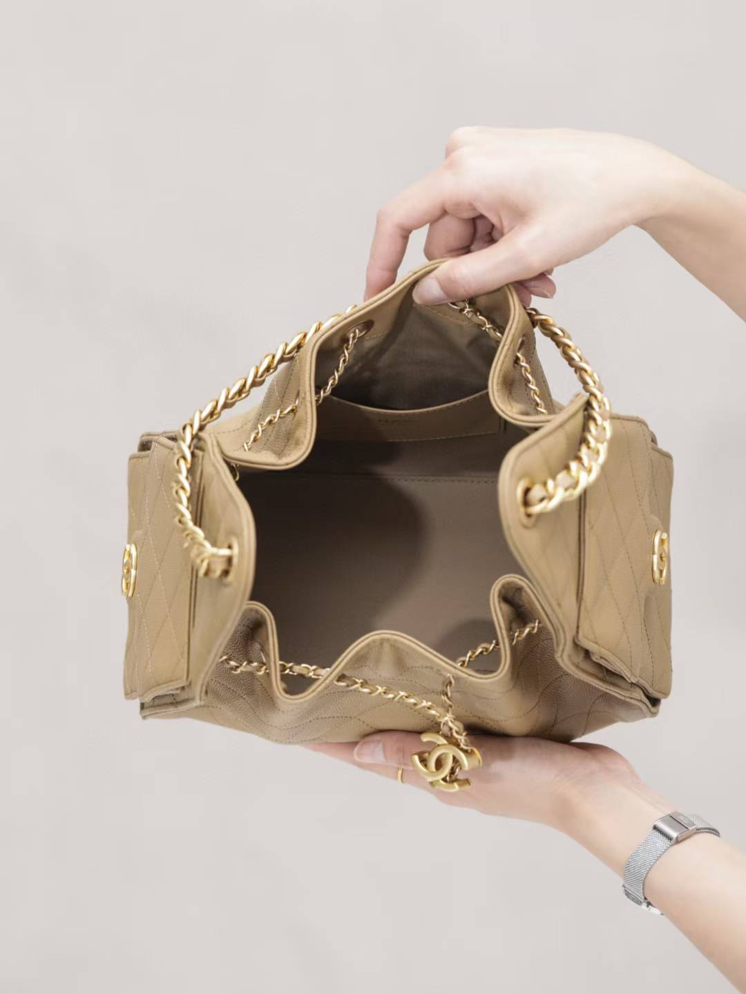 Chanel 25 Small Handbag view 3