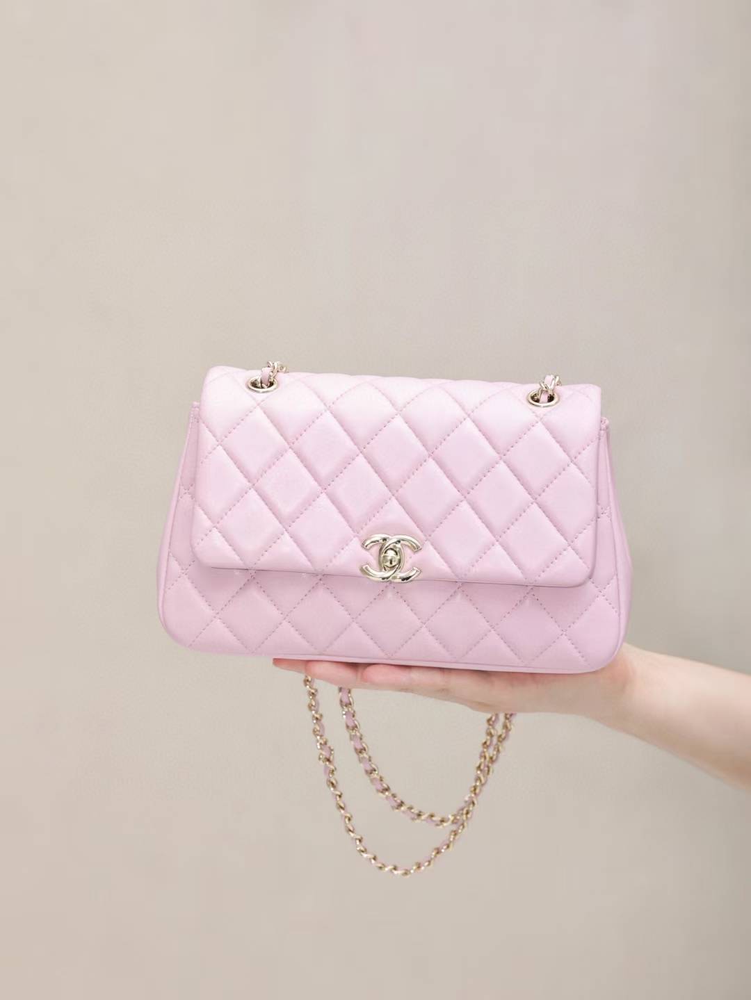 Chanel Flap Phone Holder With Chain view 1