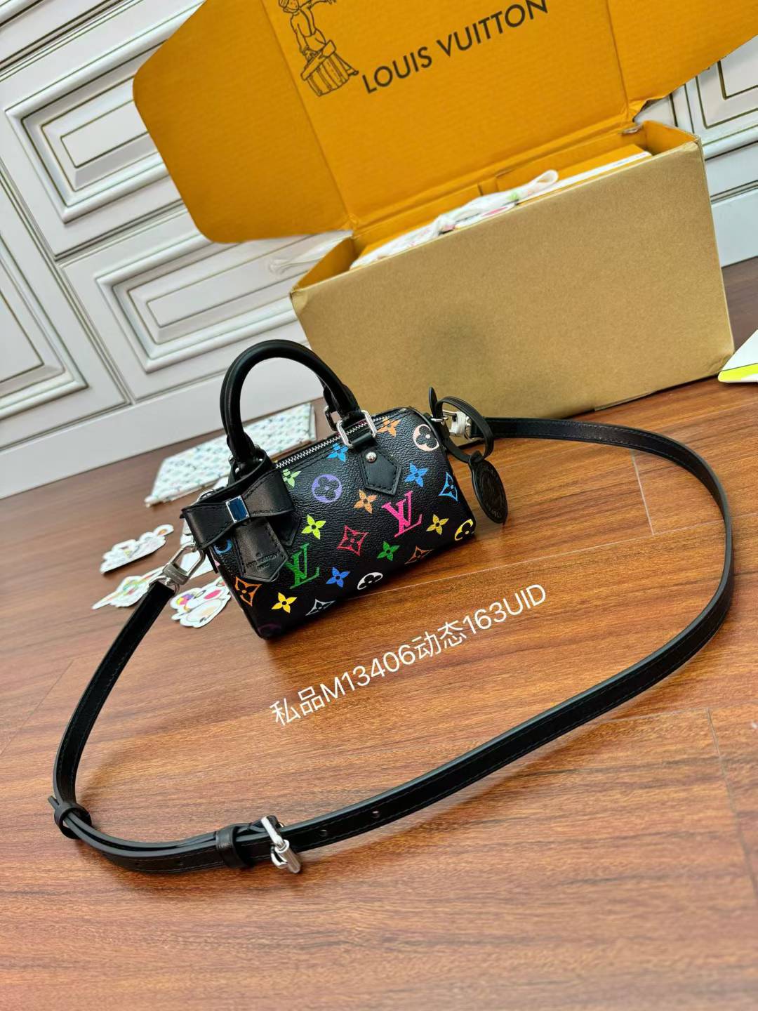 Louis Vuitton x TM Nano Speedy Bag view 1
