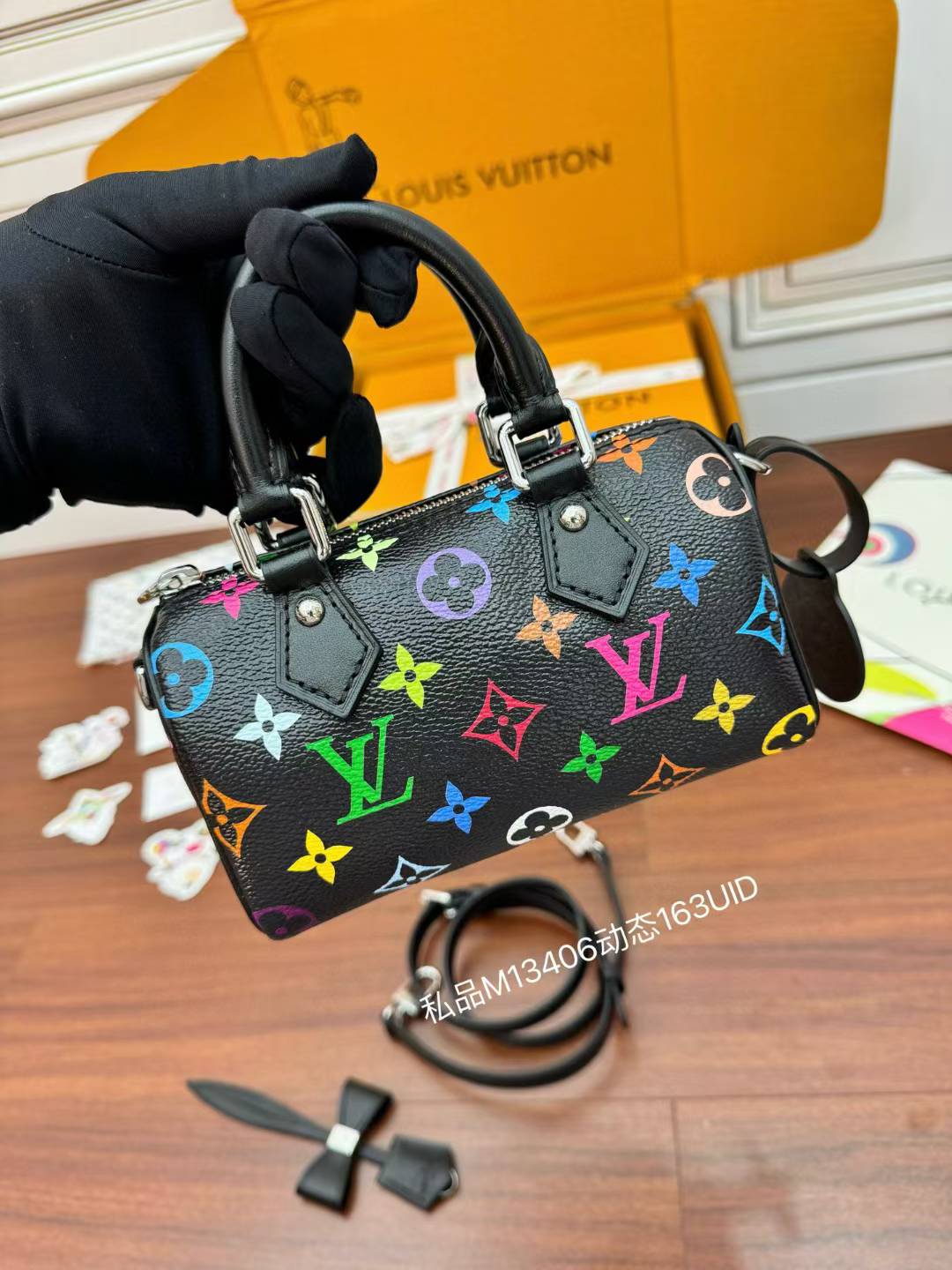 Louis Vuitton x TM Nano Speedy Bag view 2