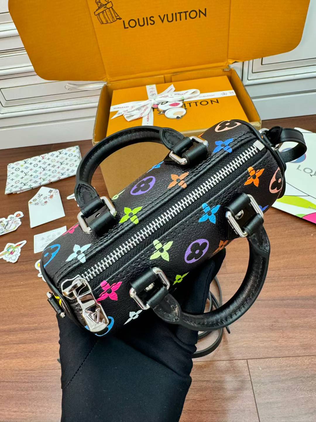 Louis Vuitton x TM Nano Speedy Bag view 5