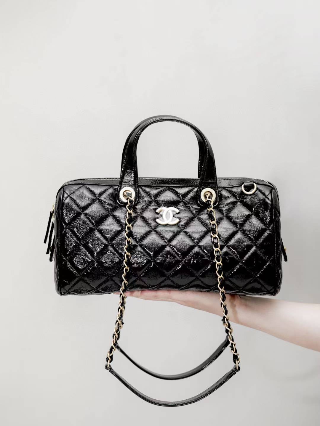 Chanel Large Bowling Bag view 1