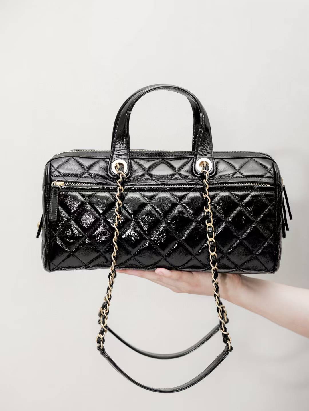 Chanel Large Bowling Bag view 2