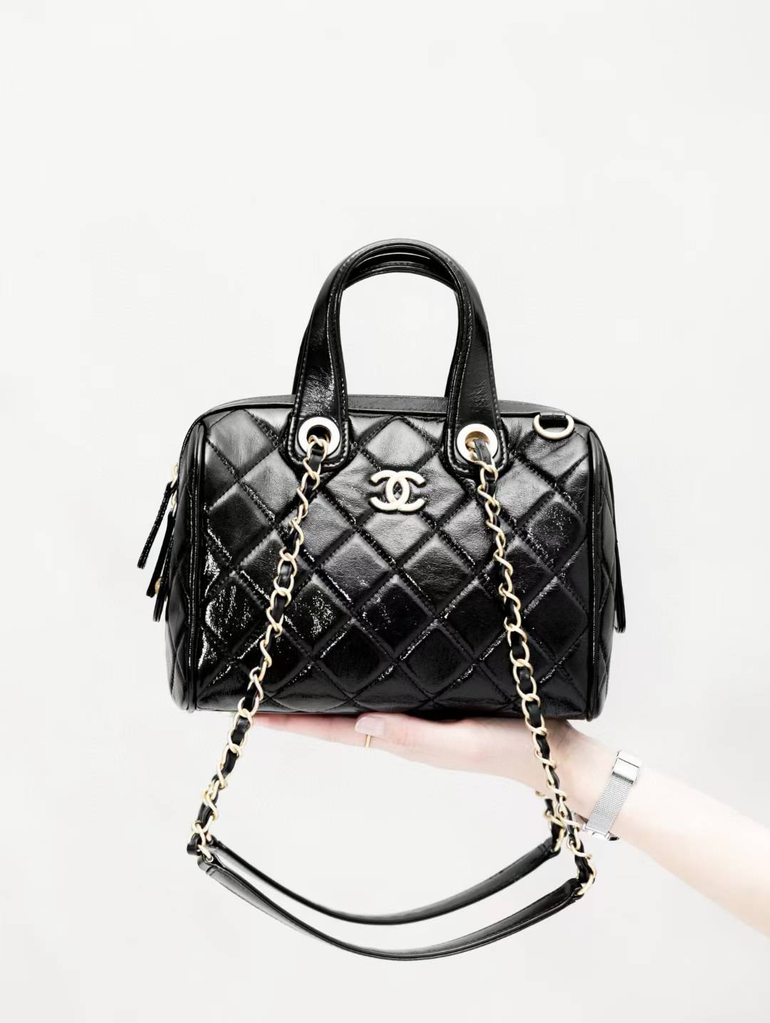 Chanel Small Bowling Bag view 1
