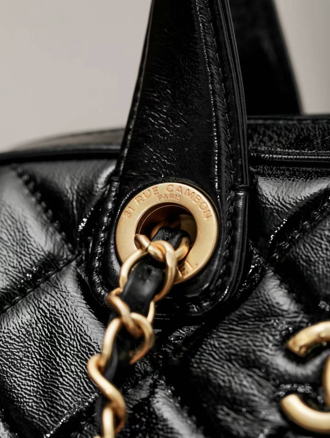Chanel Small Bowling Bag view 4
