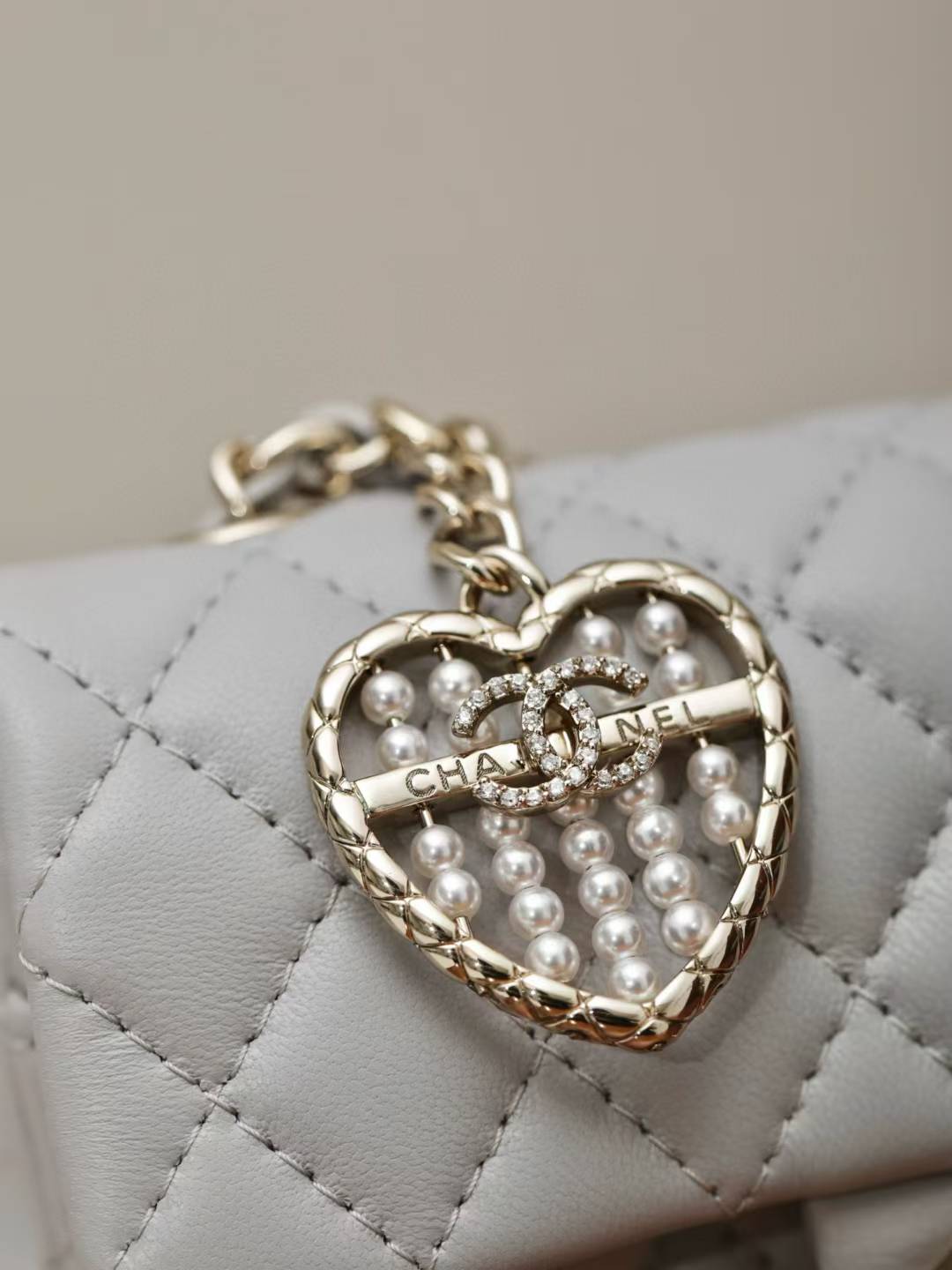 Chanel Classic Mini Bag with hook view 4