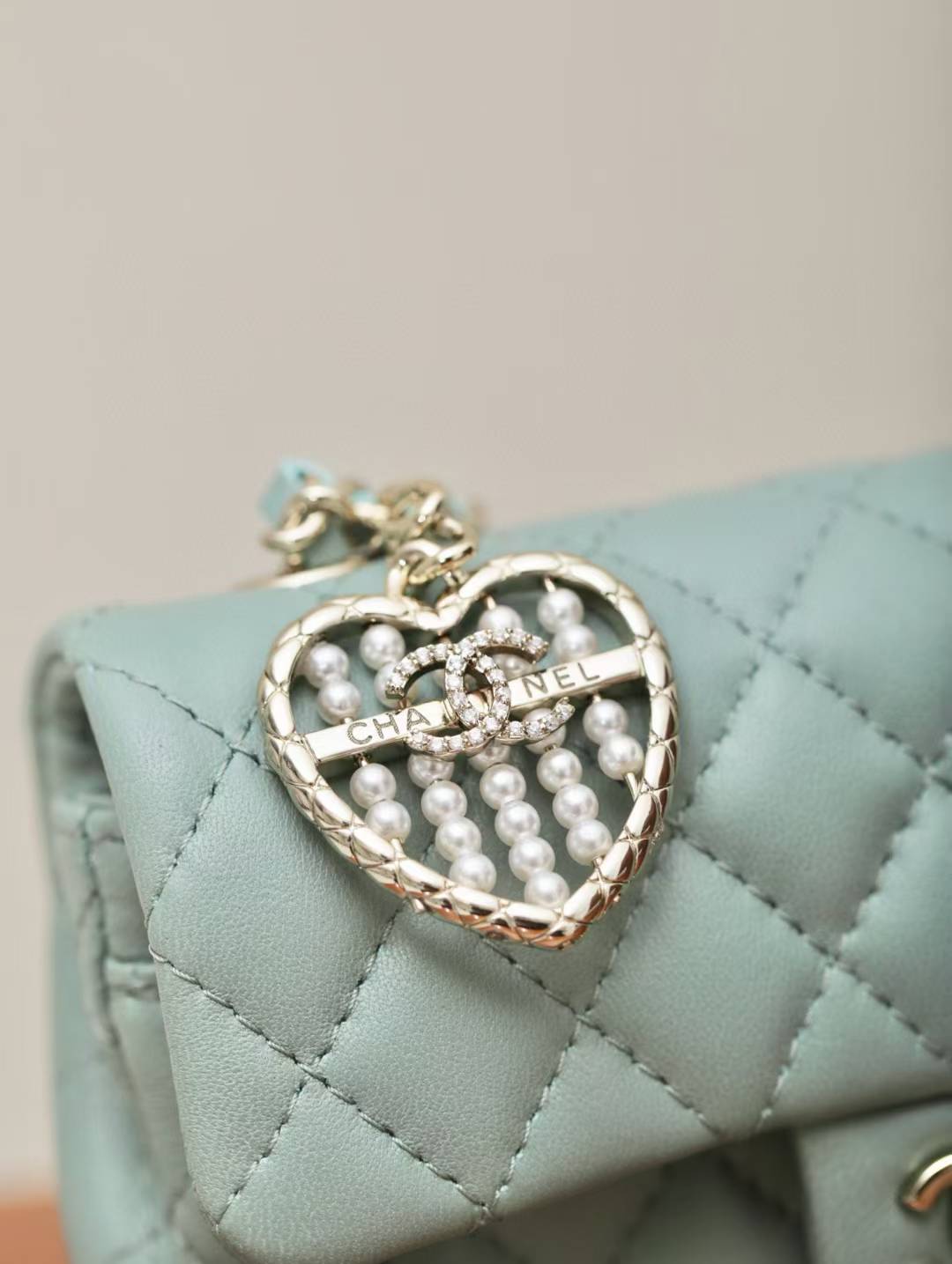 Chanel Classic Mini Bag with hook view 4