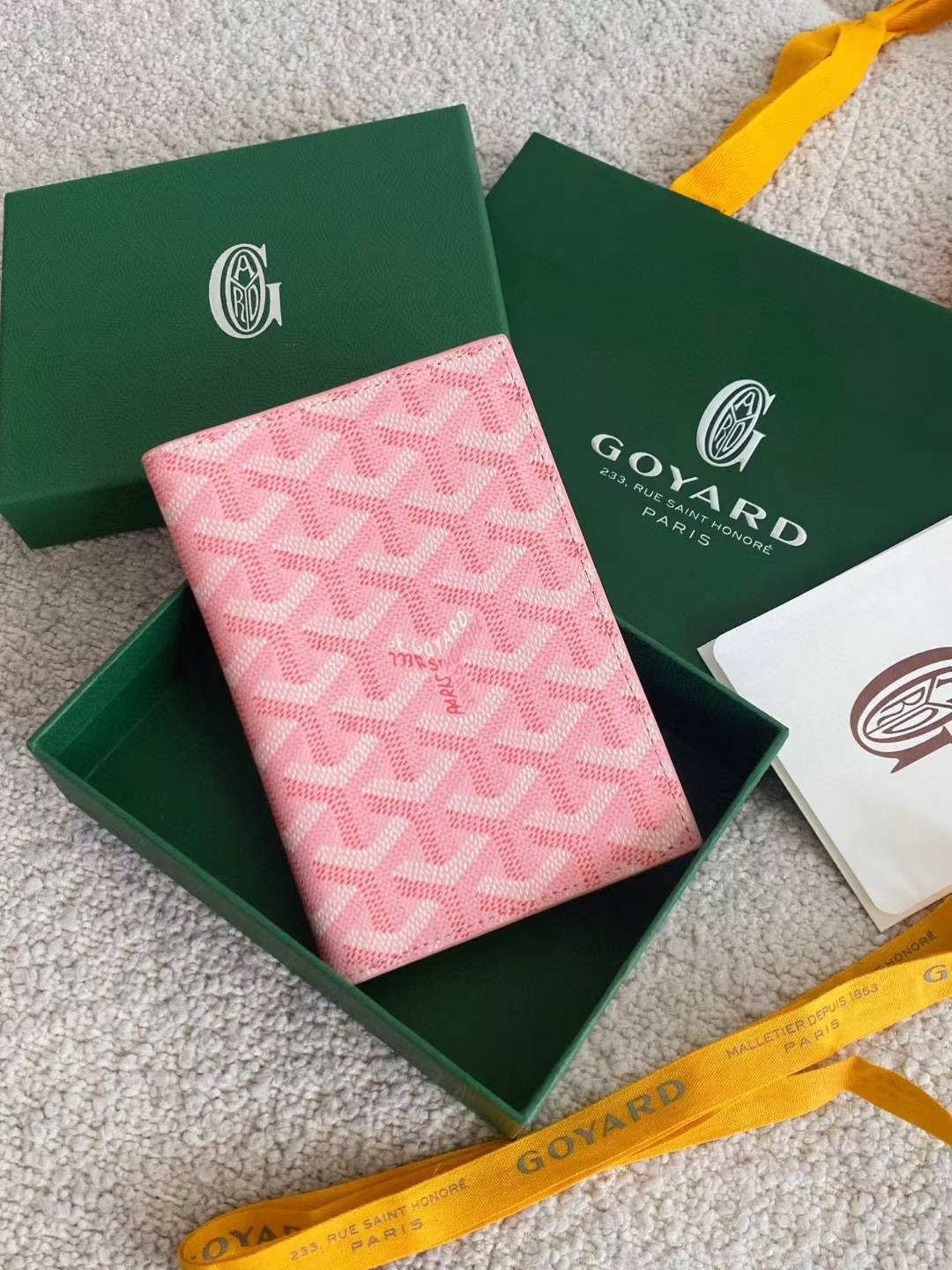 Goyard Grenelle Passport Cover view 1