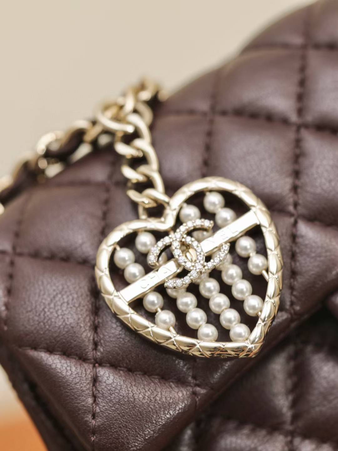 Chanel Classic Mini Bag with hook view 4