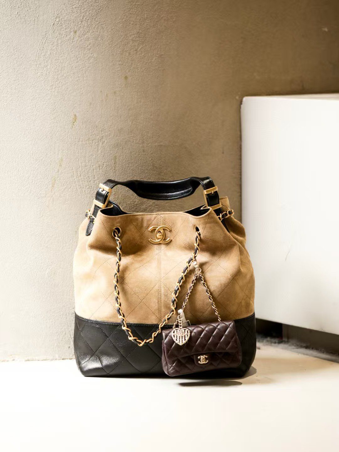 Chanel Classic Mini Bag with hook view 9
