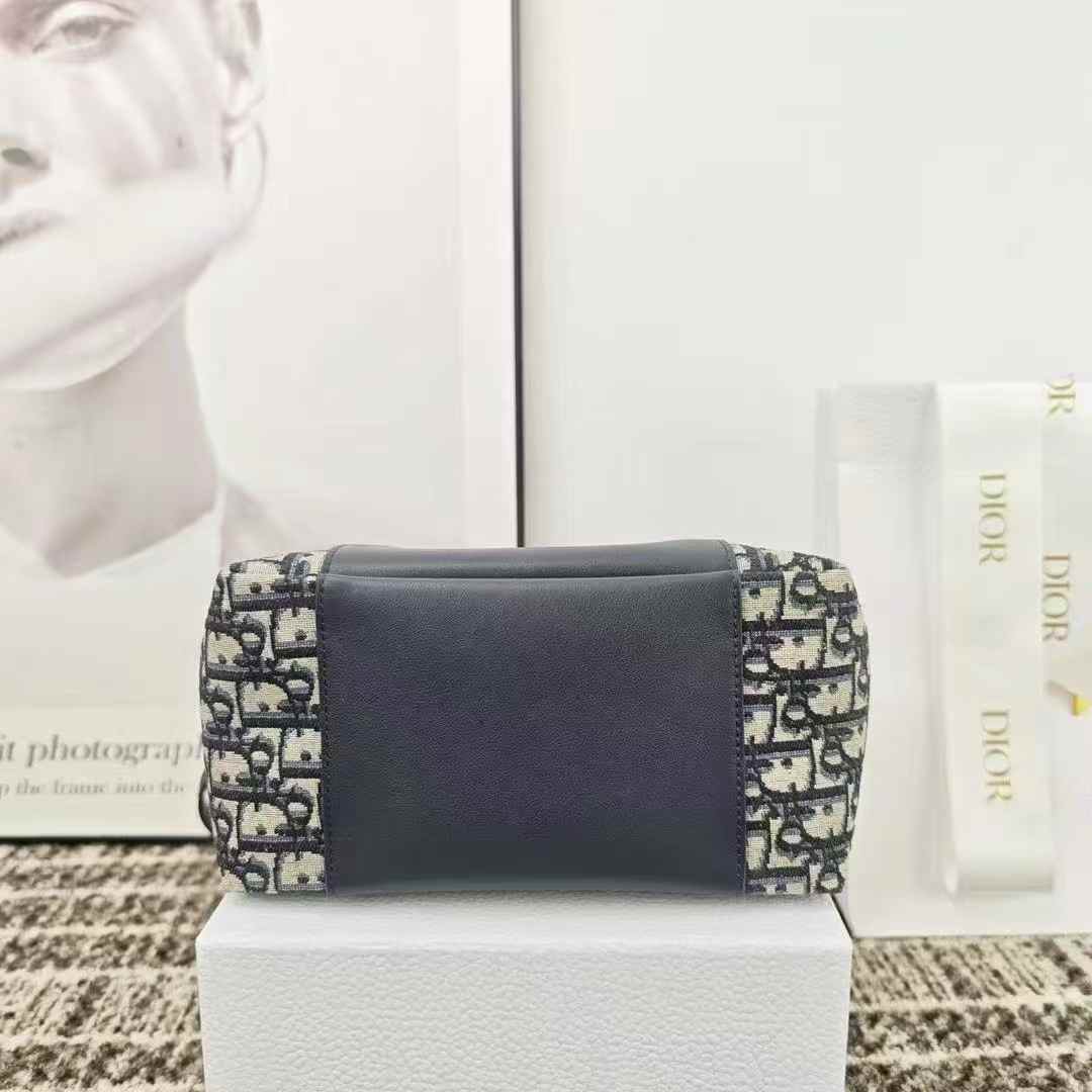 Dior Small Signature Bucket Bag view 4