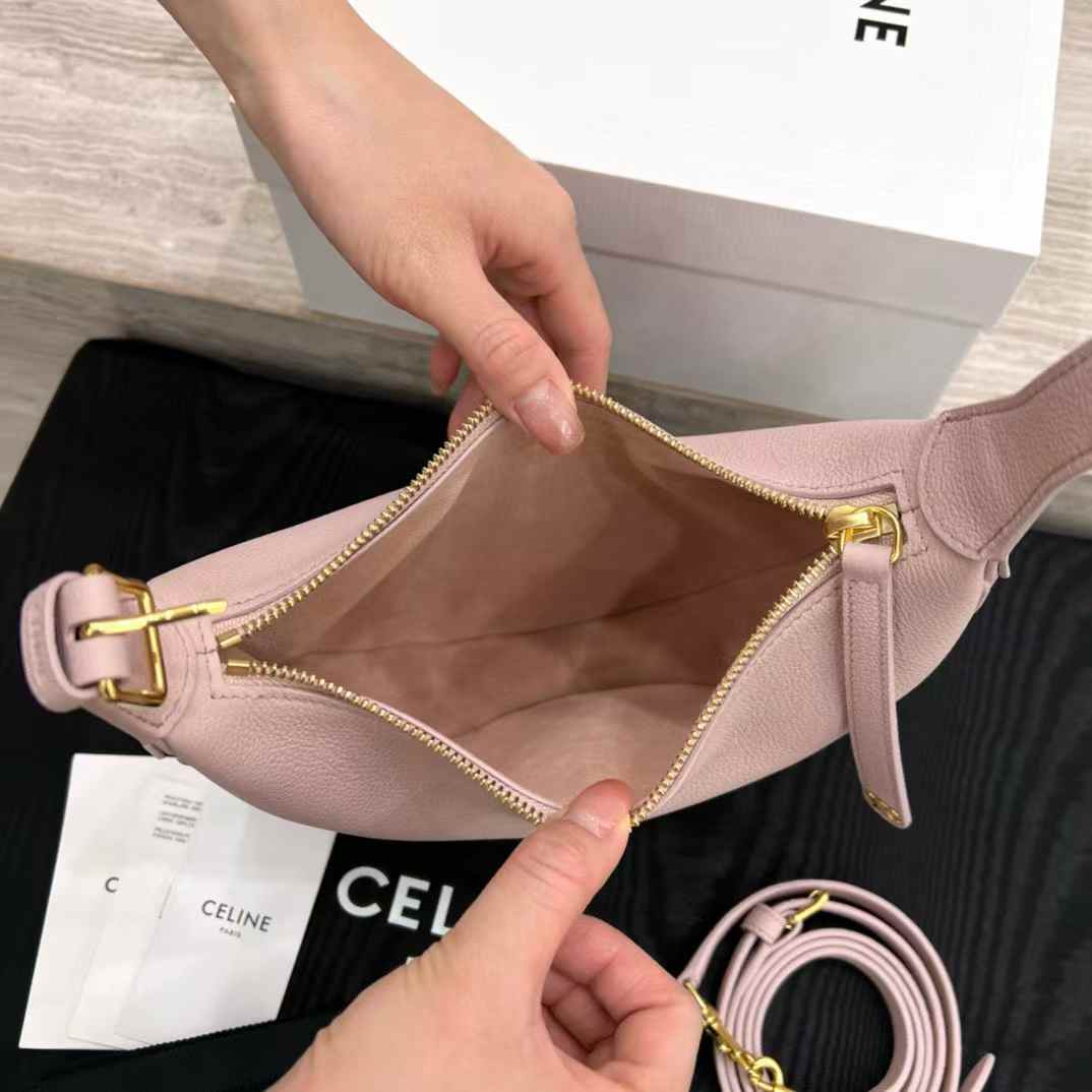 Celine Teen Lulu IN Grained calfskin view 4