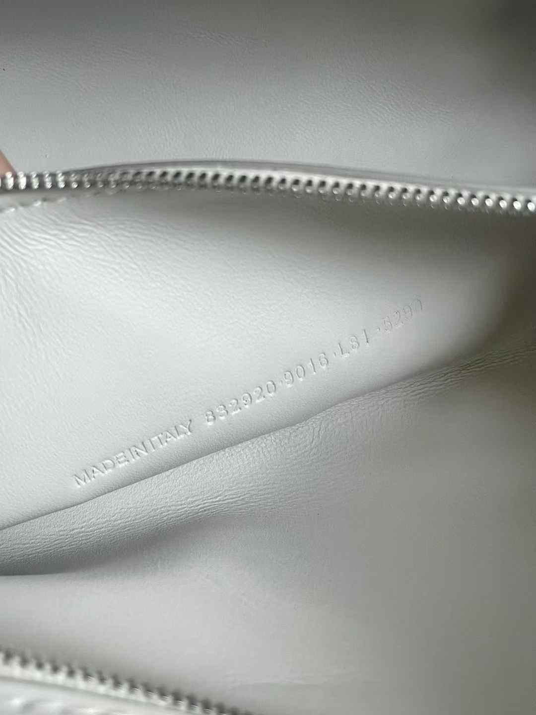 Balenciaga Women’s Carrie Bowling Bag Small in White view 4
