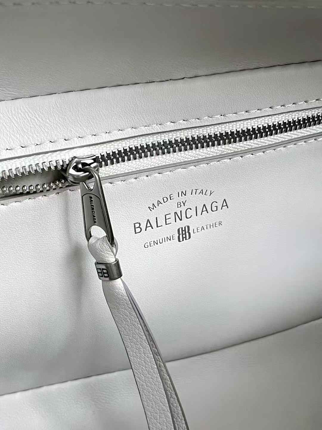 Balenciaga Women’s Carrie Bowling Bag Small in White view 5