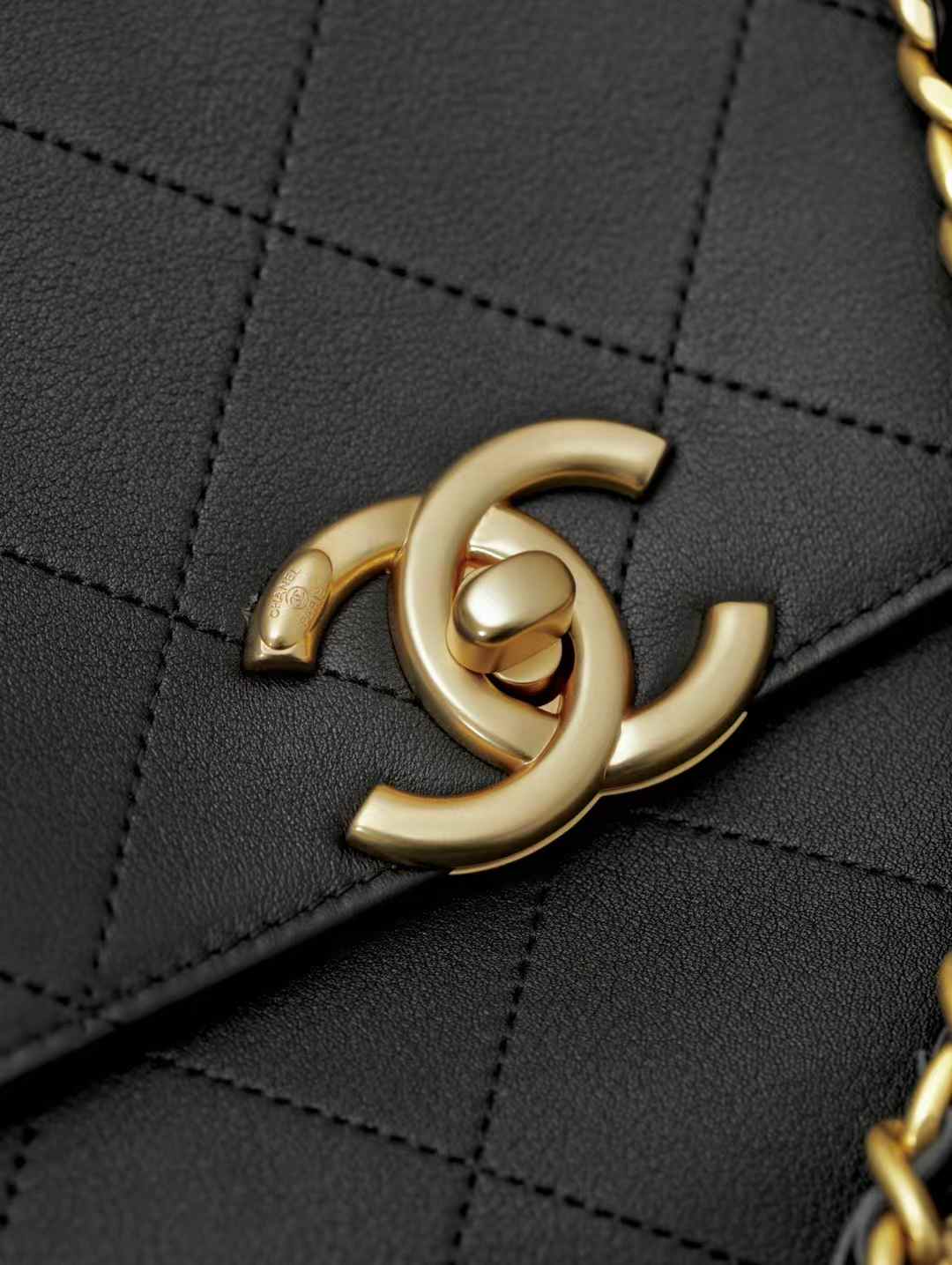 Chanel Maxi Flap Bag With Top Handle view 10