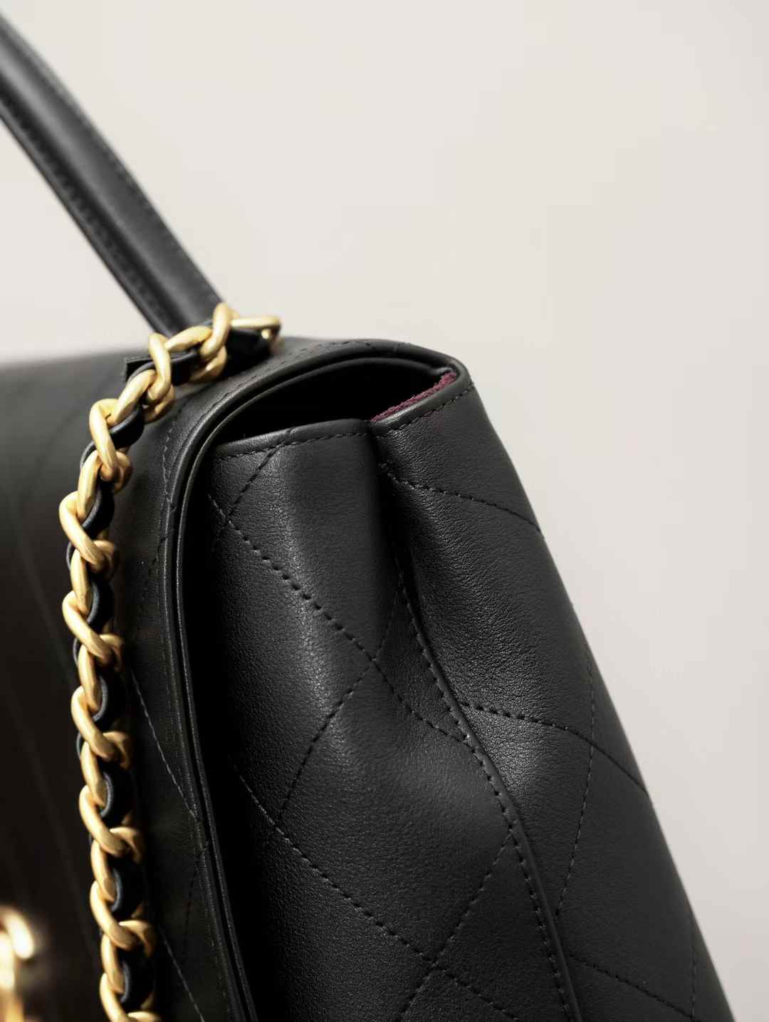 Chanel Maxi Flap Bag With Top Handle view 7