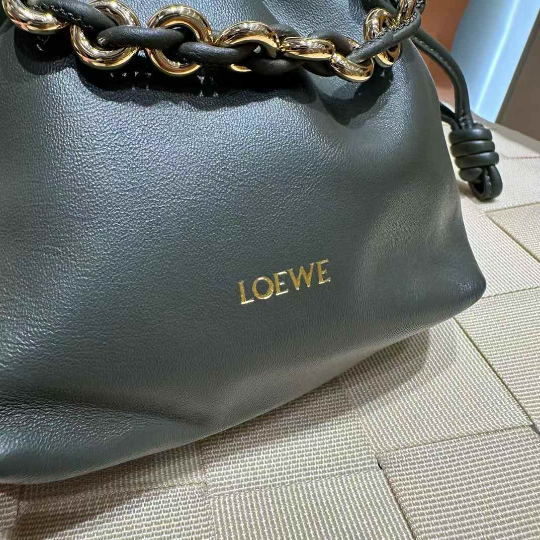 Loewe Mini Flamenco purse in mellow nappa lambskin view 5