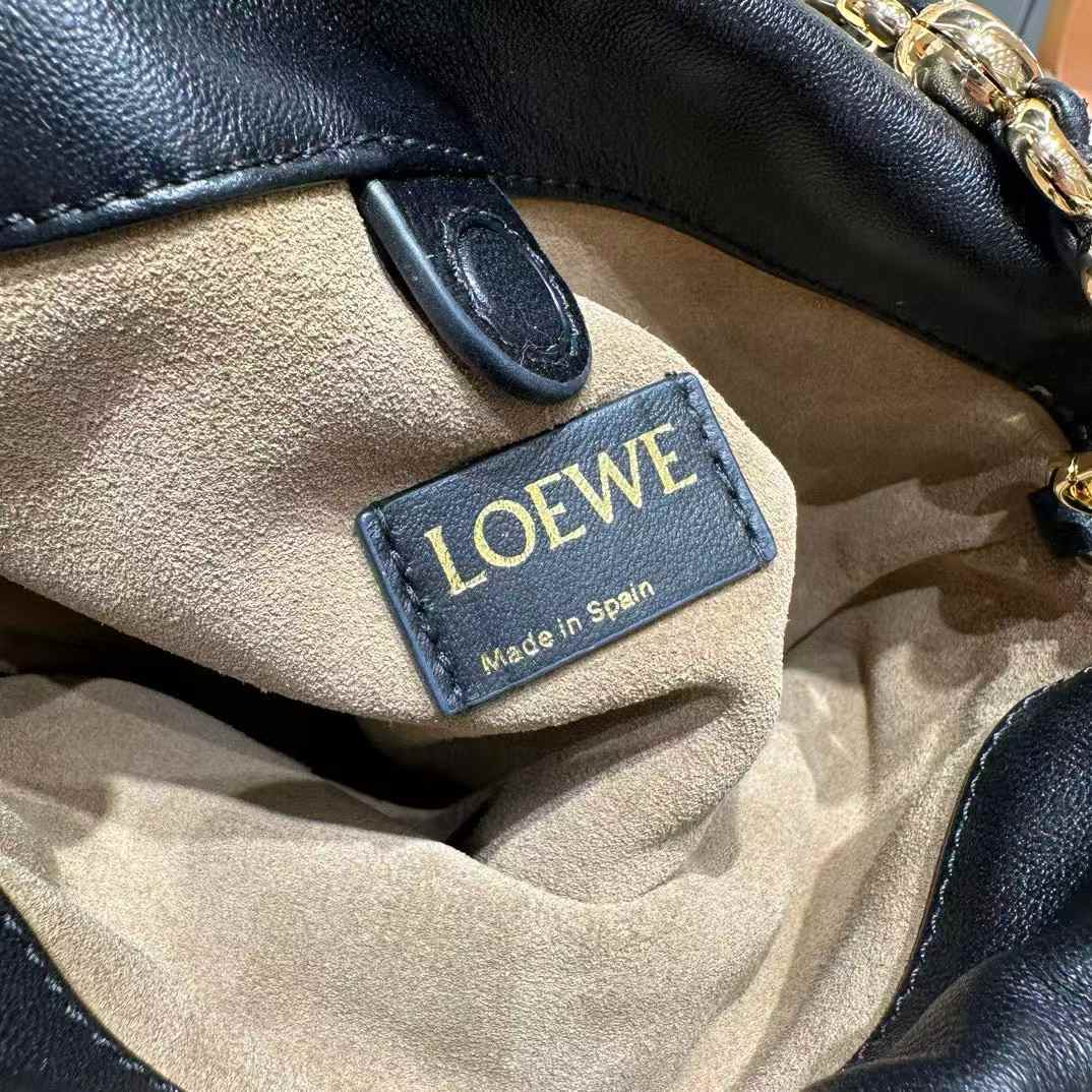 Loewe Mini Flamenco purse in mellow nappa lambskin view 7
