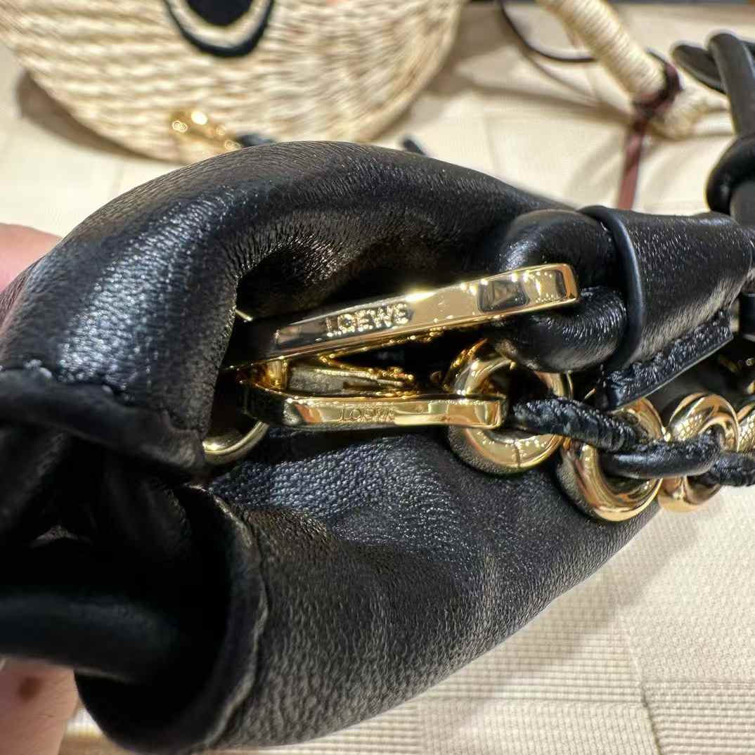 Loewe Mini Flamenco purse in mellow nappa lambskin view 8