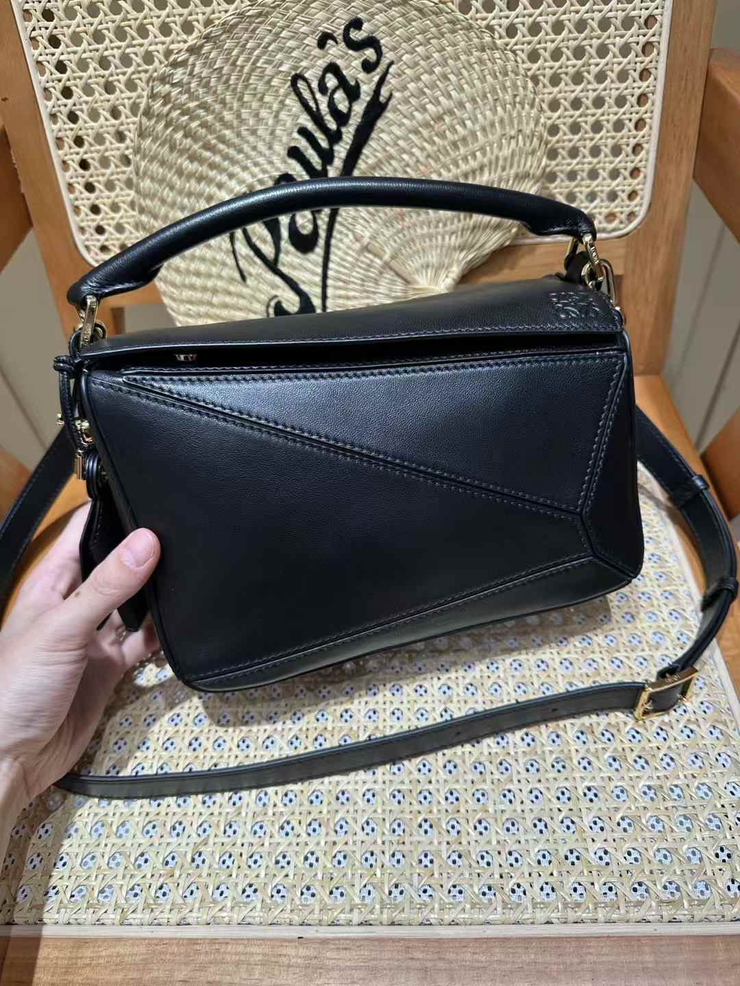 Loewe Featherlight Puzzle bag in nappa lambskin view 1