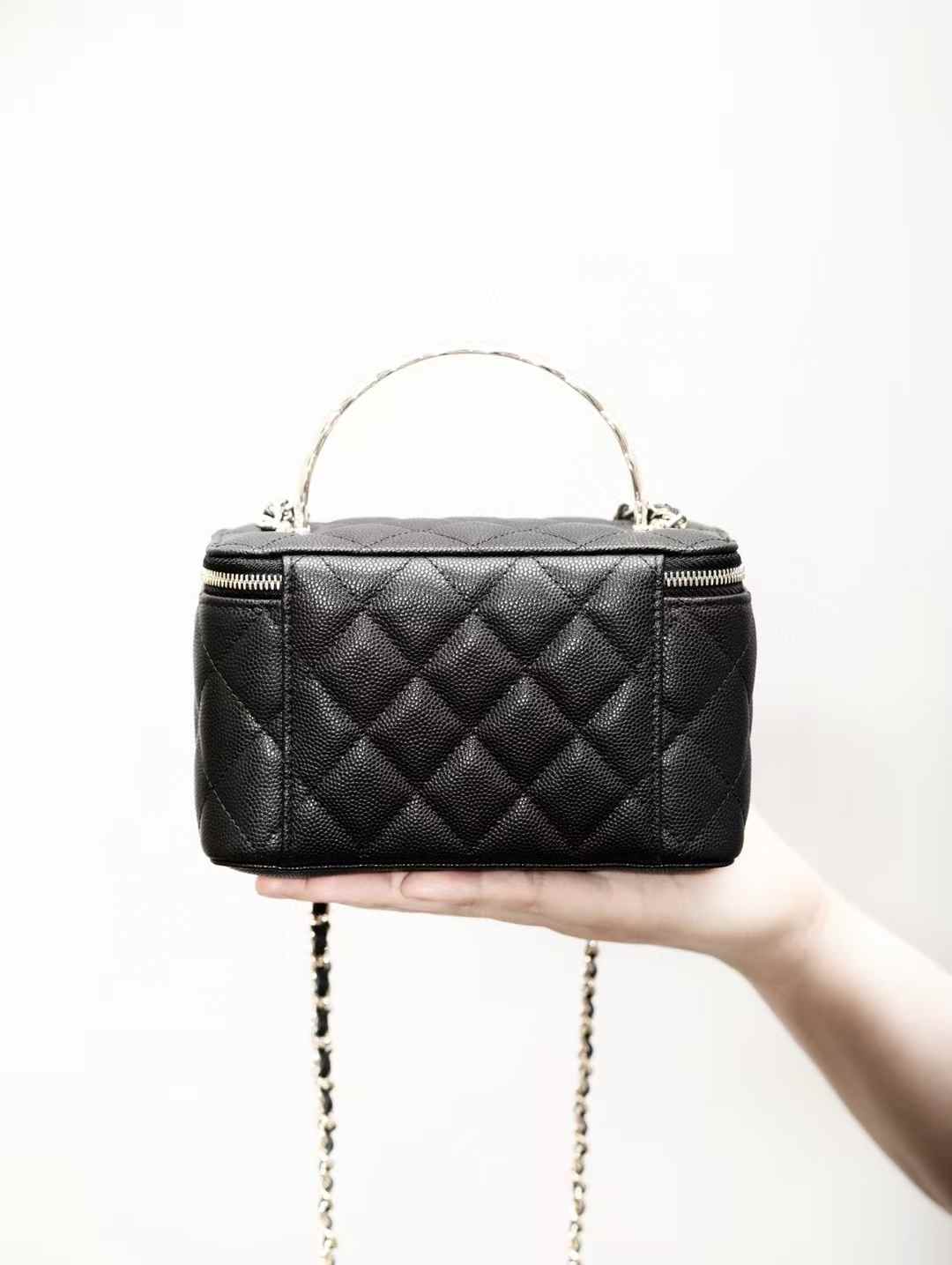 Chanel Chain makeup bag view 2