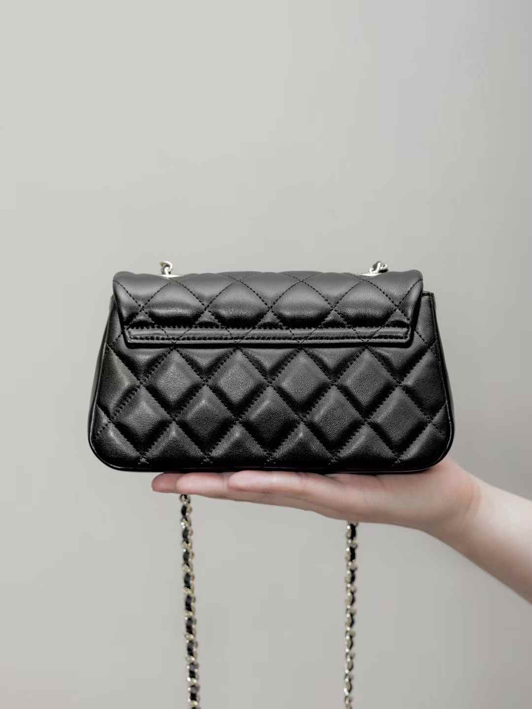 Chanel Flap Phone Holder With Chain view 2