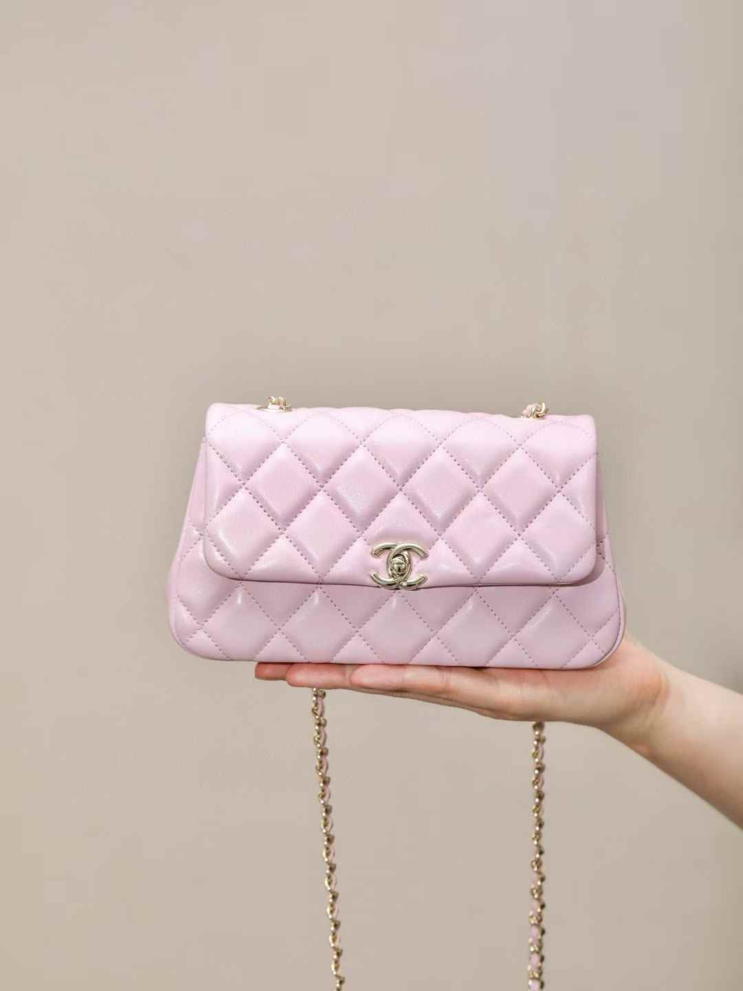 Chanel Flap Phone Holder With Chain view 1