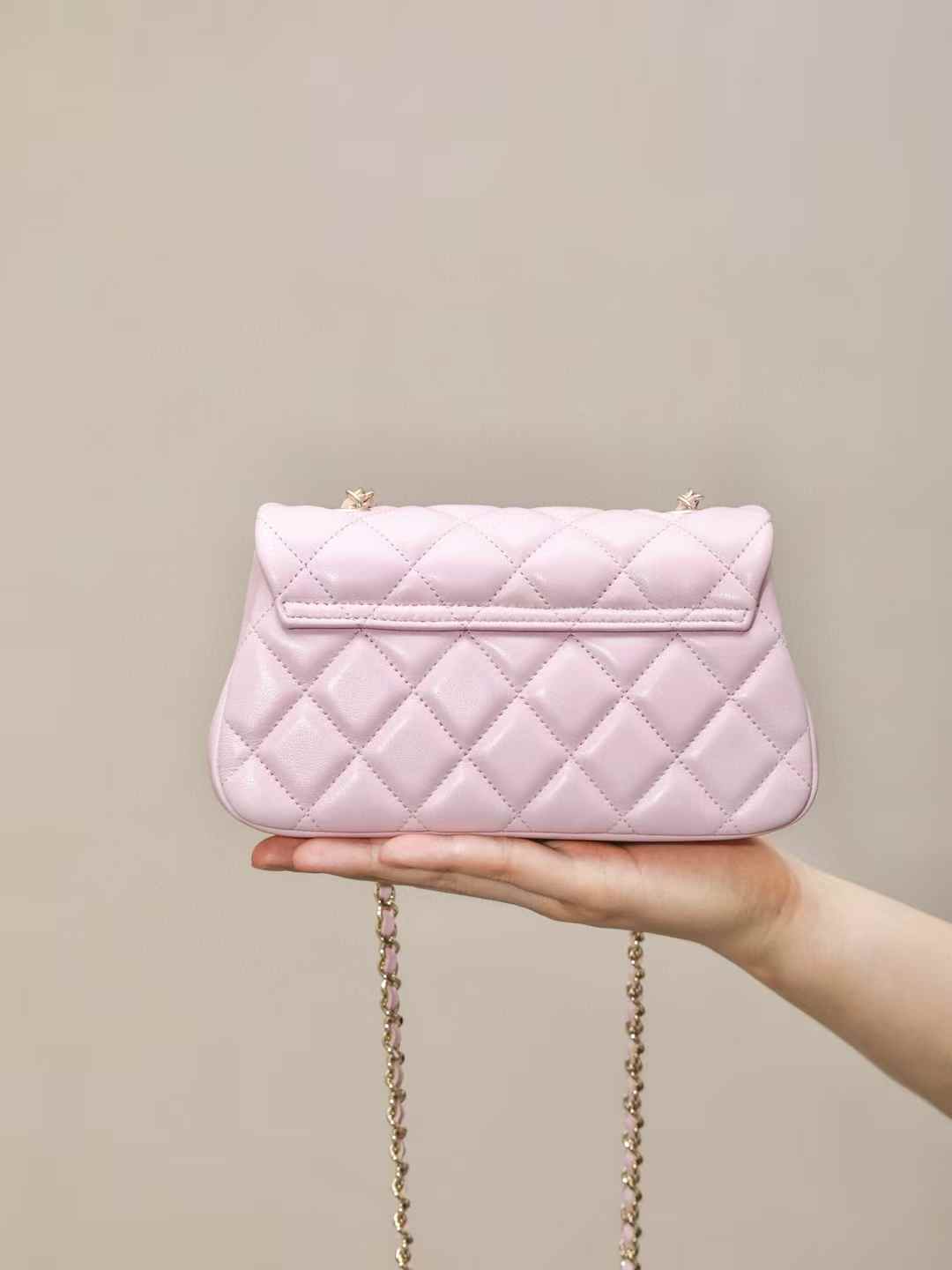 Chanel Flap Phone Holder With Chain view 2