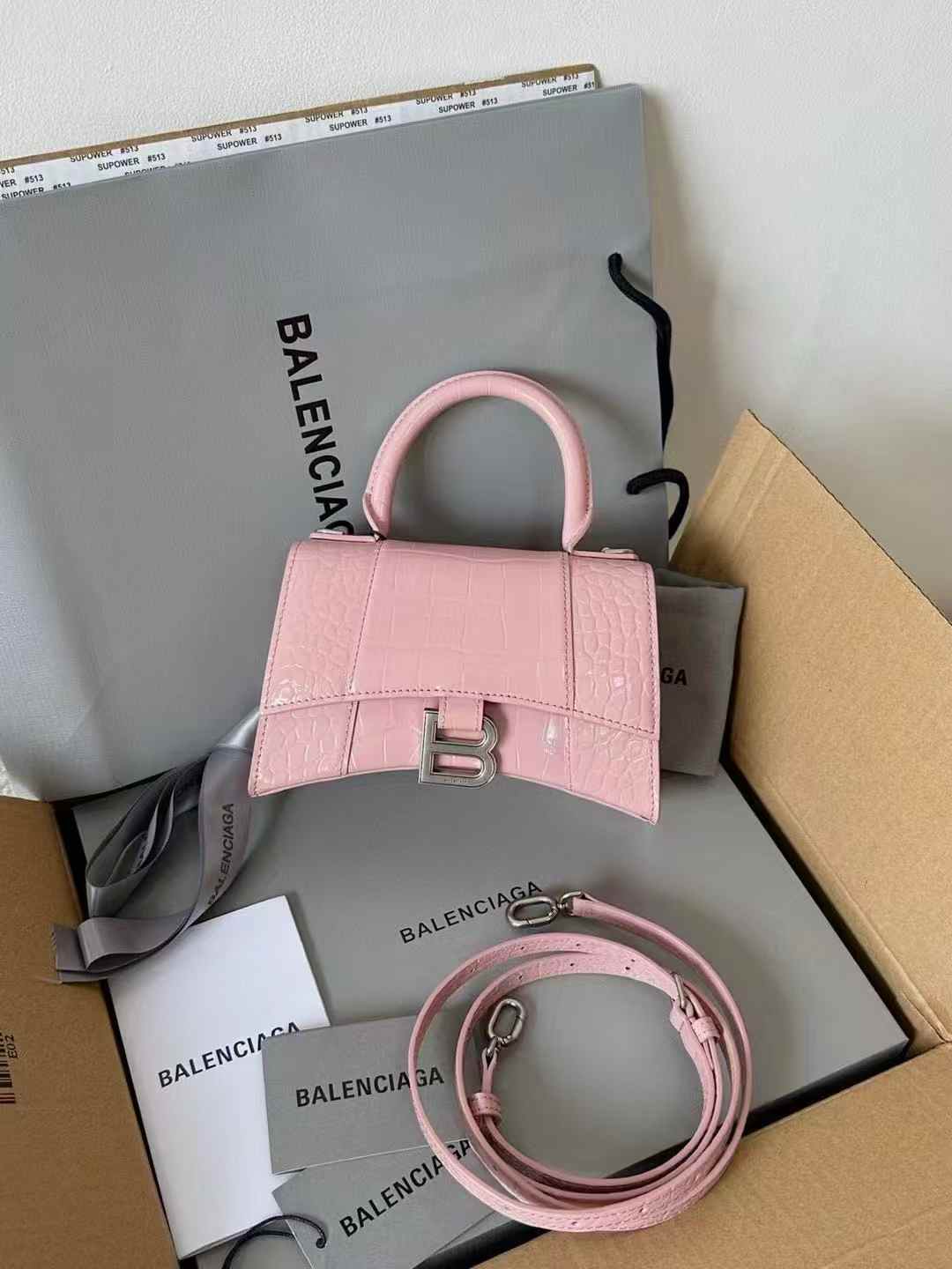Balenciaga Women’s Hourglass Handbag view 1