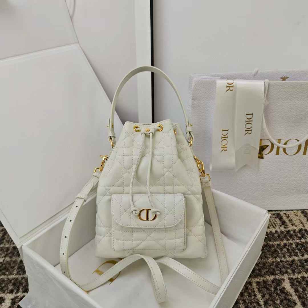 Dior Caro Bucket Bag view 12