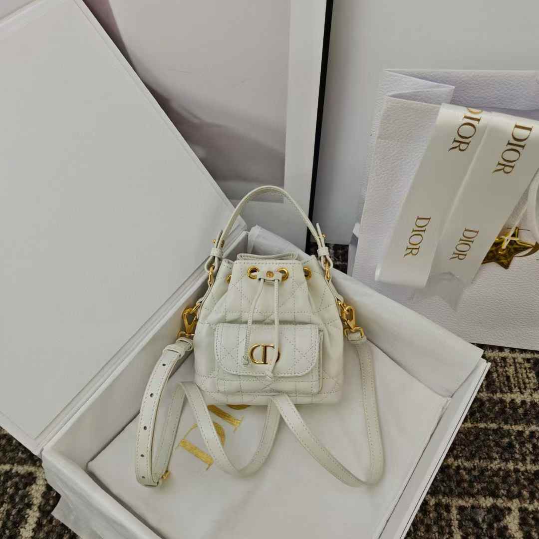 Dior Caro Bucket Bag view 3
