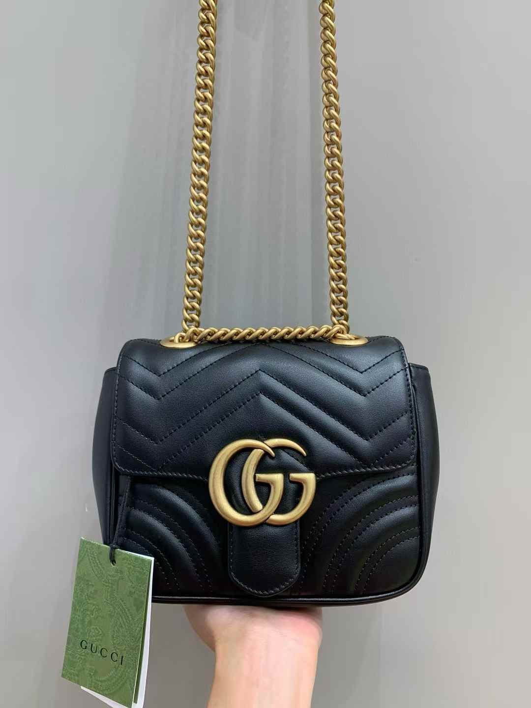 Gucci GG Marmont small shoulder view 9