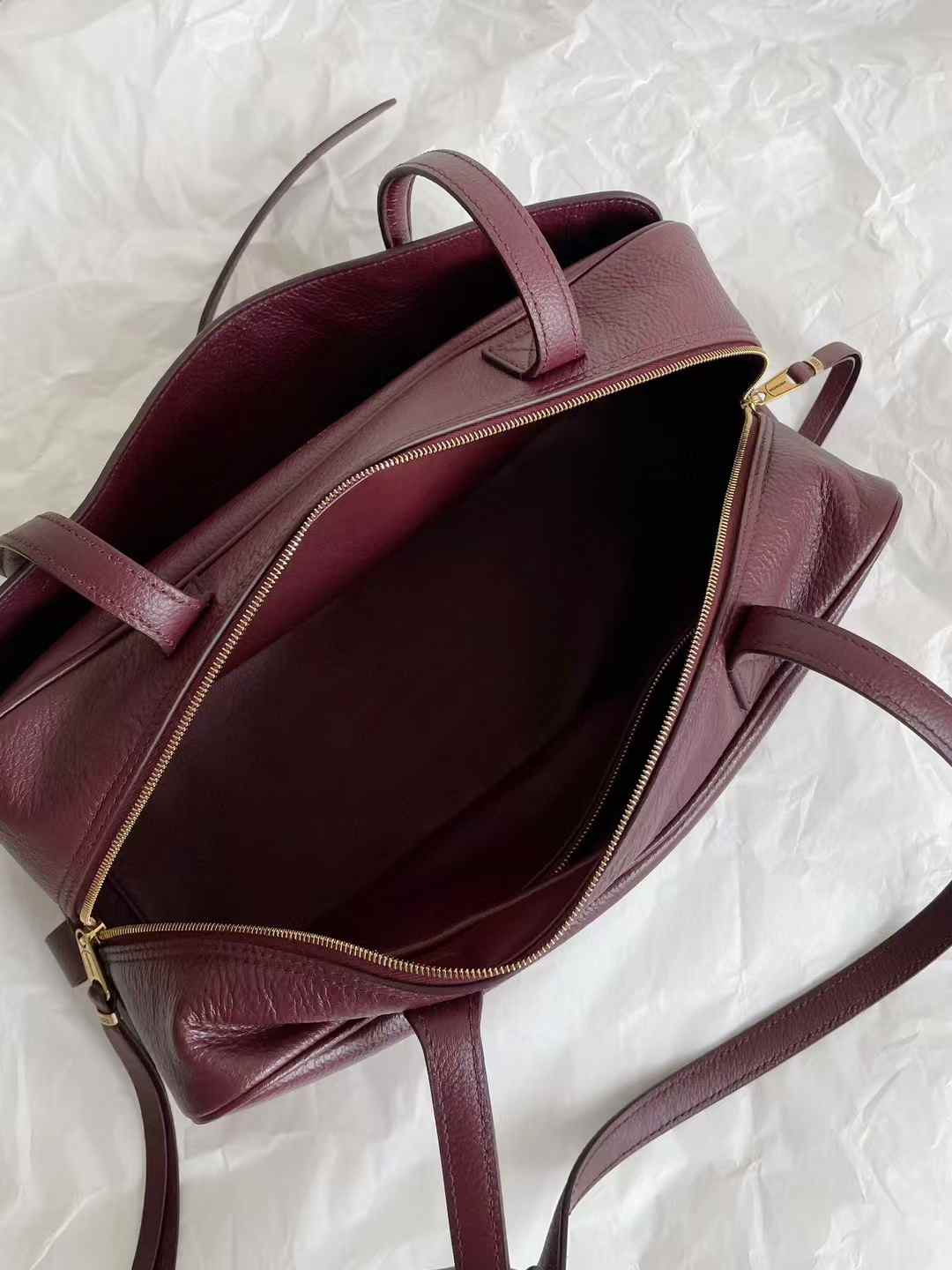Balenciaga Women’s Carrie Bowling Bag Small in Black view 8