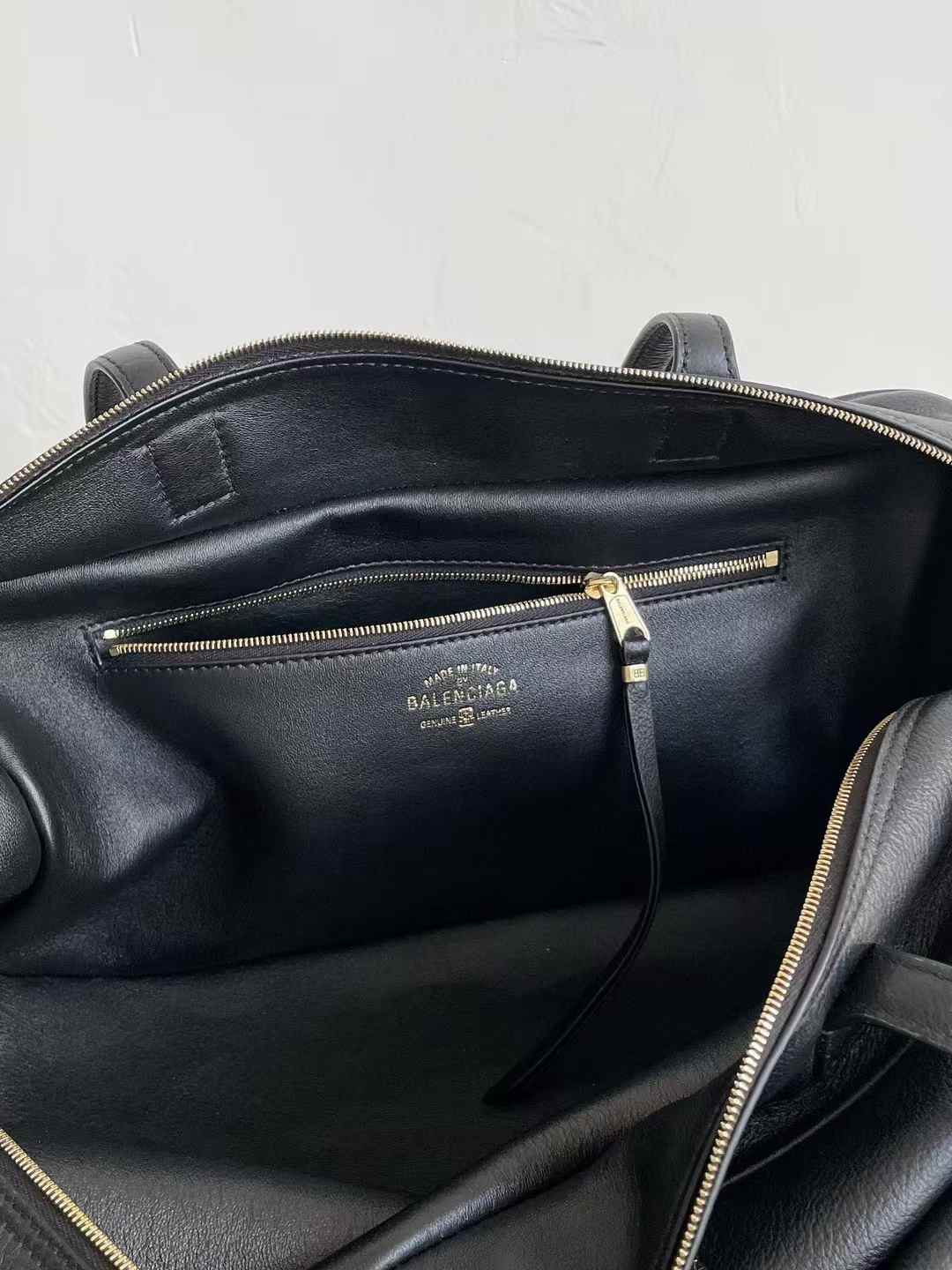 Balenciaga Women’s Carrie Bowling Bag Medium in Black view 5