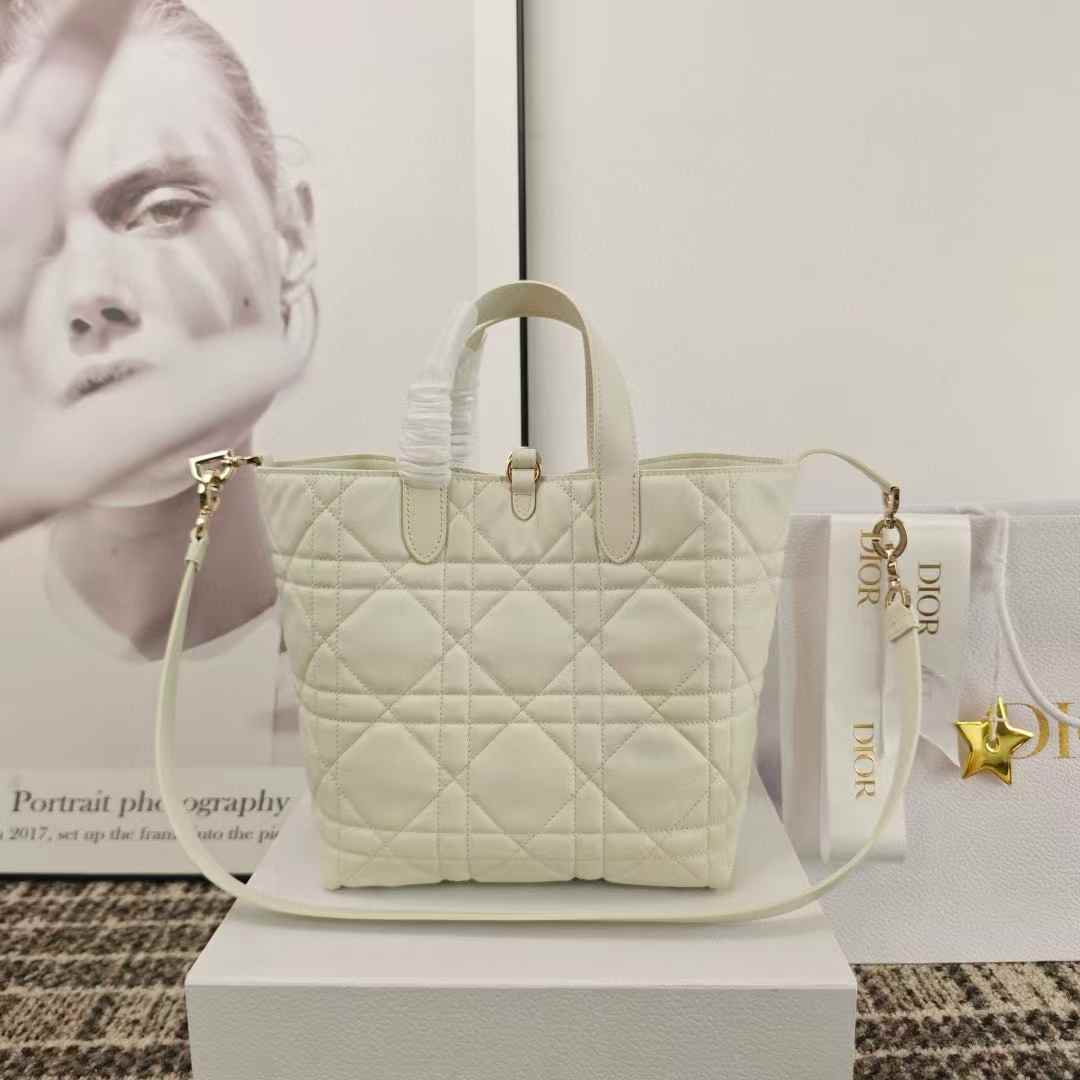 Dior Toujours Vertical Tote Bag view 7