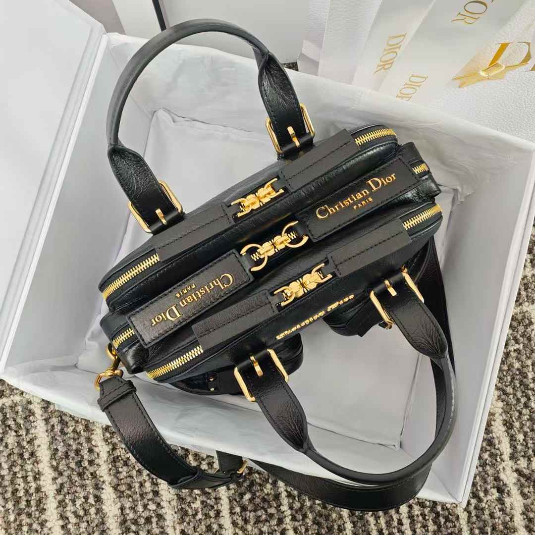 Dior Medium Grand Tour Bowling Bag view 2