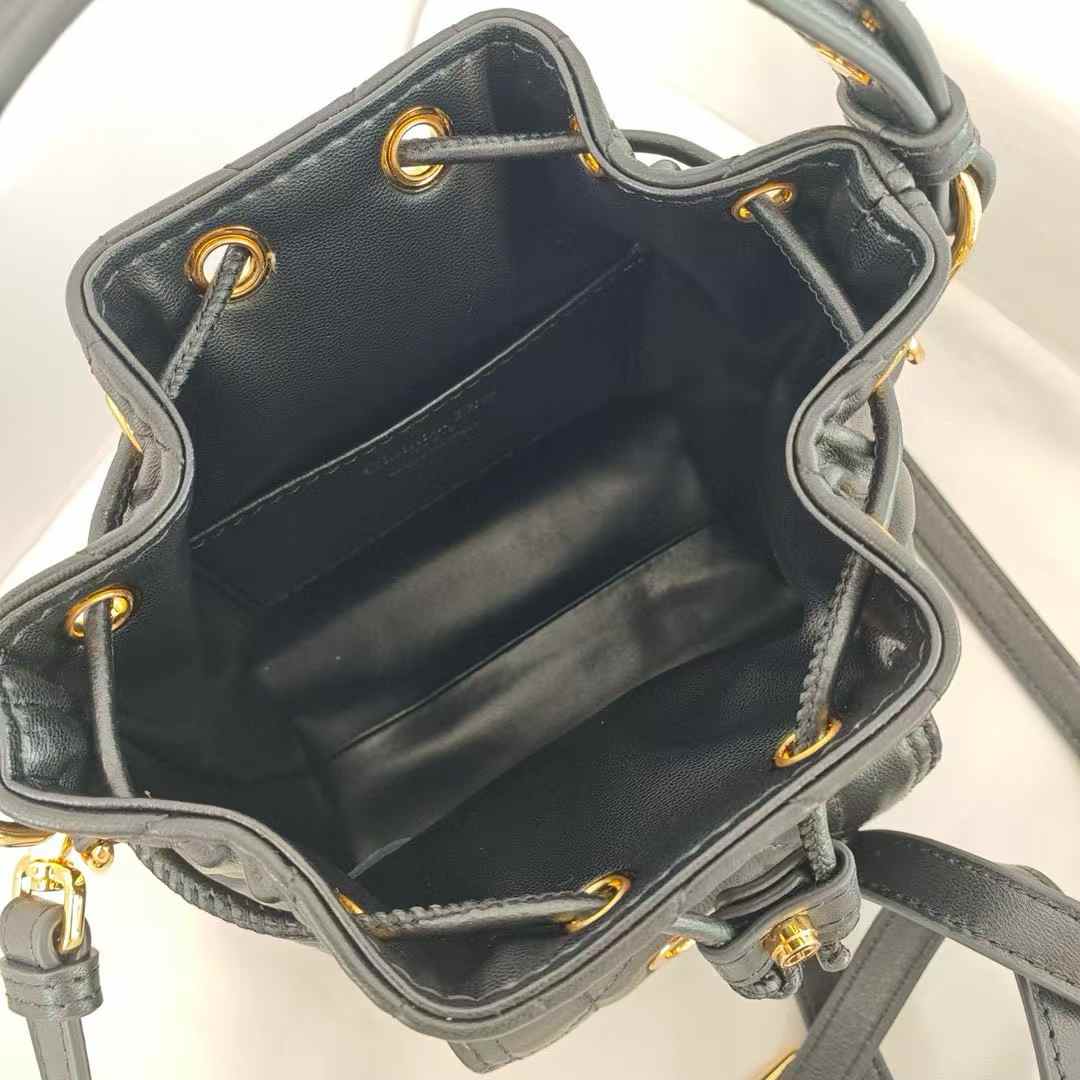 Dior Mini Caro Bucket Bag view 7
