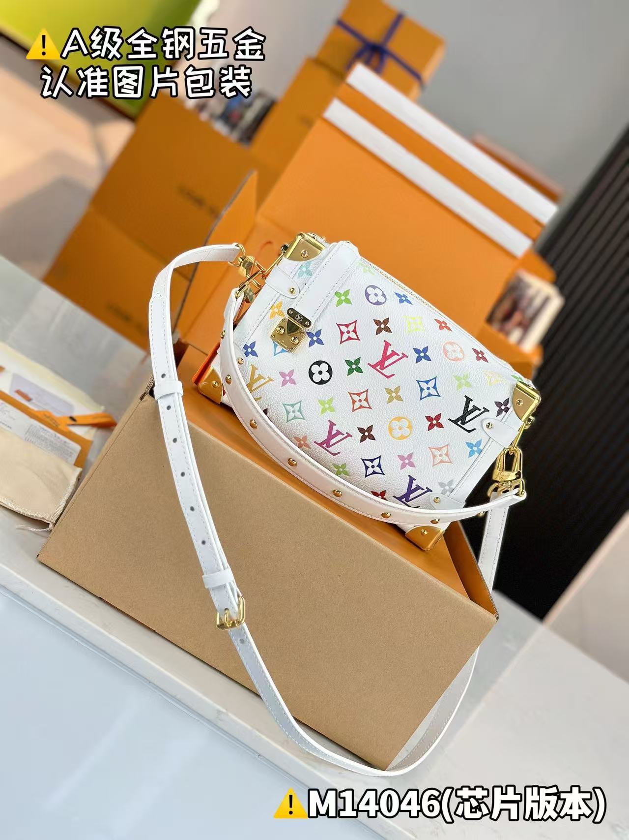 Louis Vuitton x TM Side Trunk MM Bag M14046 view 1