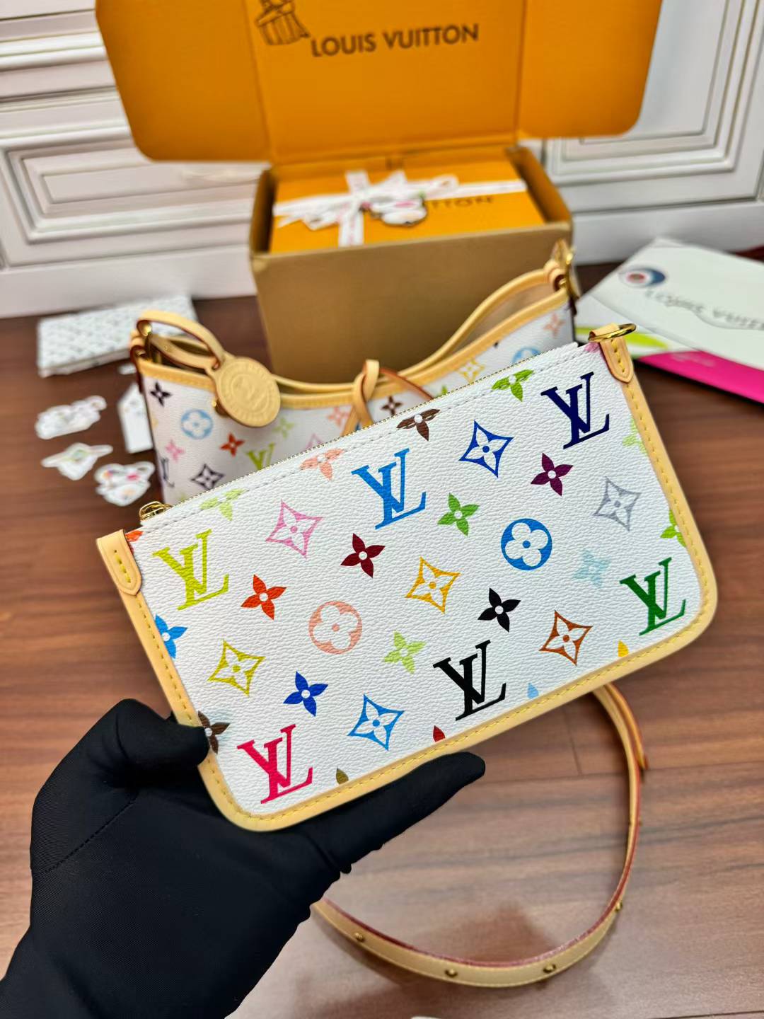 Louis Vuitton x TM CarryAll PM Bag M13661 view 7