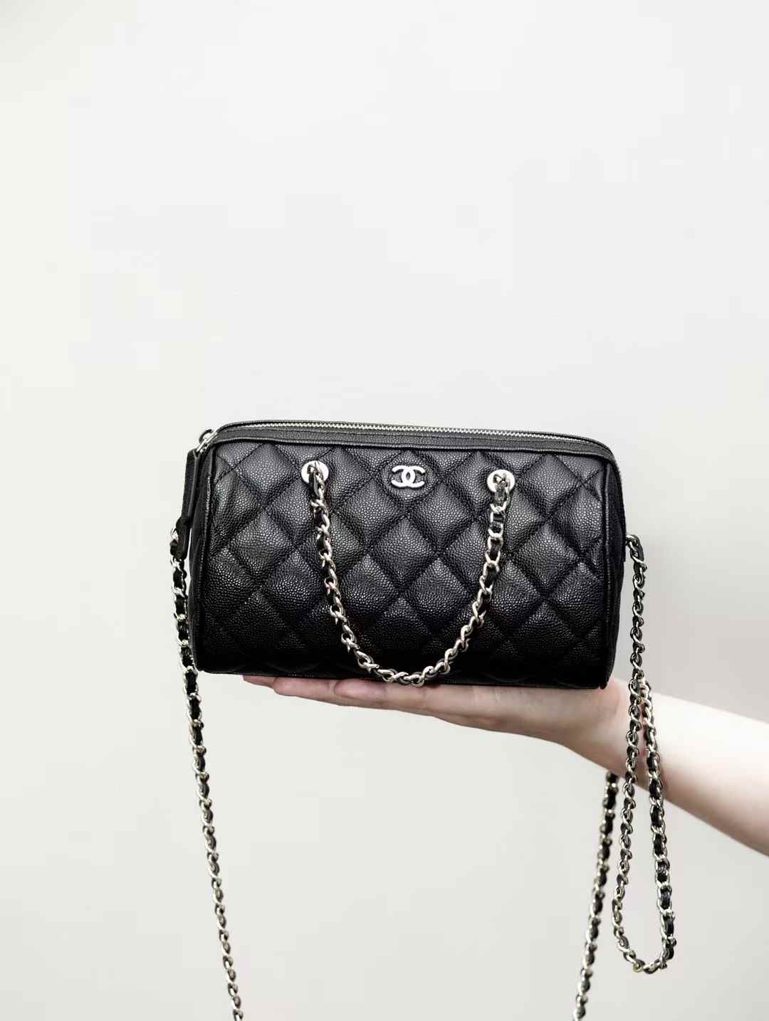 Chanel Boston bag view 1