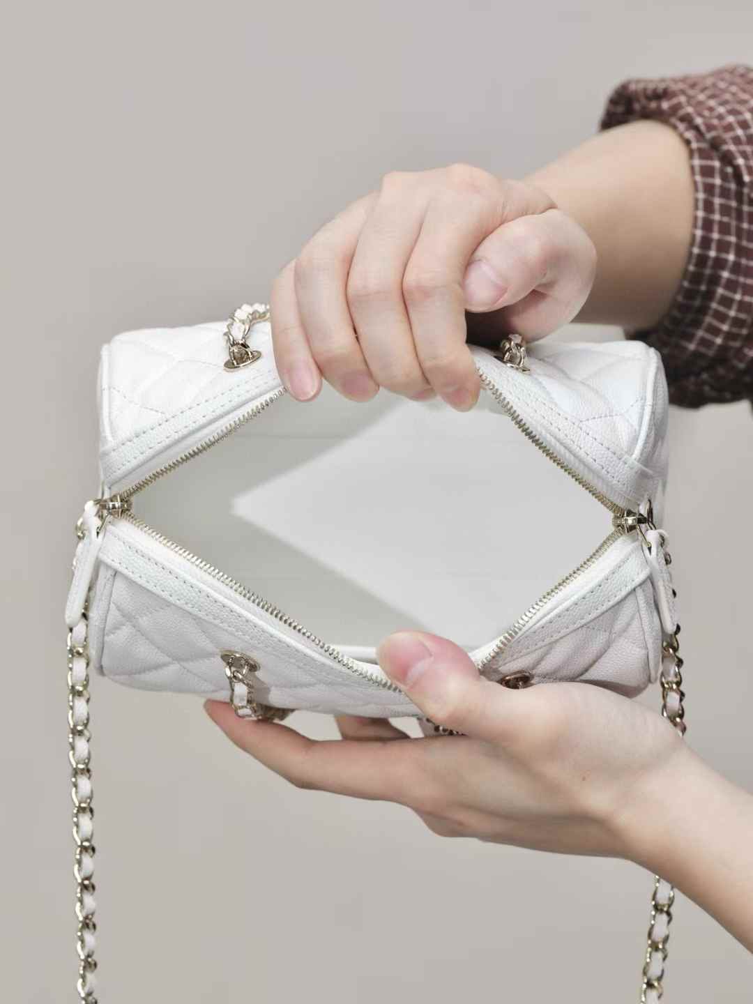 Chanel Boston bag view 3