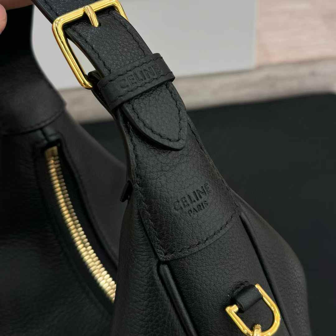 Celine Teen Lulu In Supple Grained Calfskin view 3