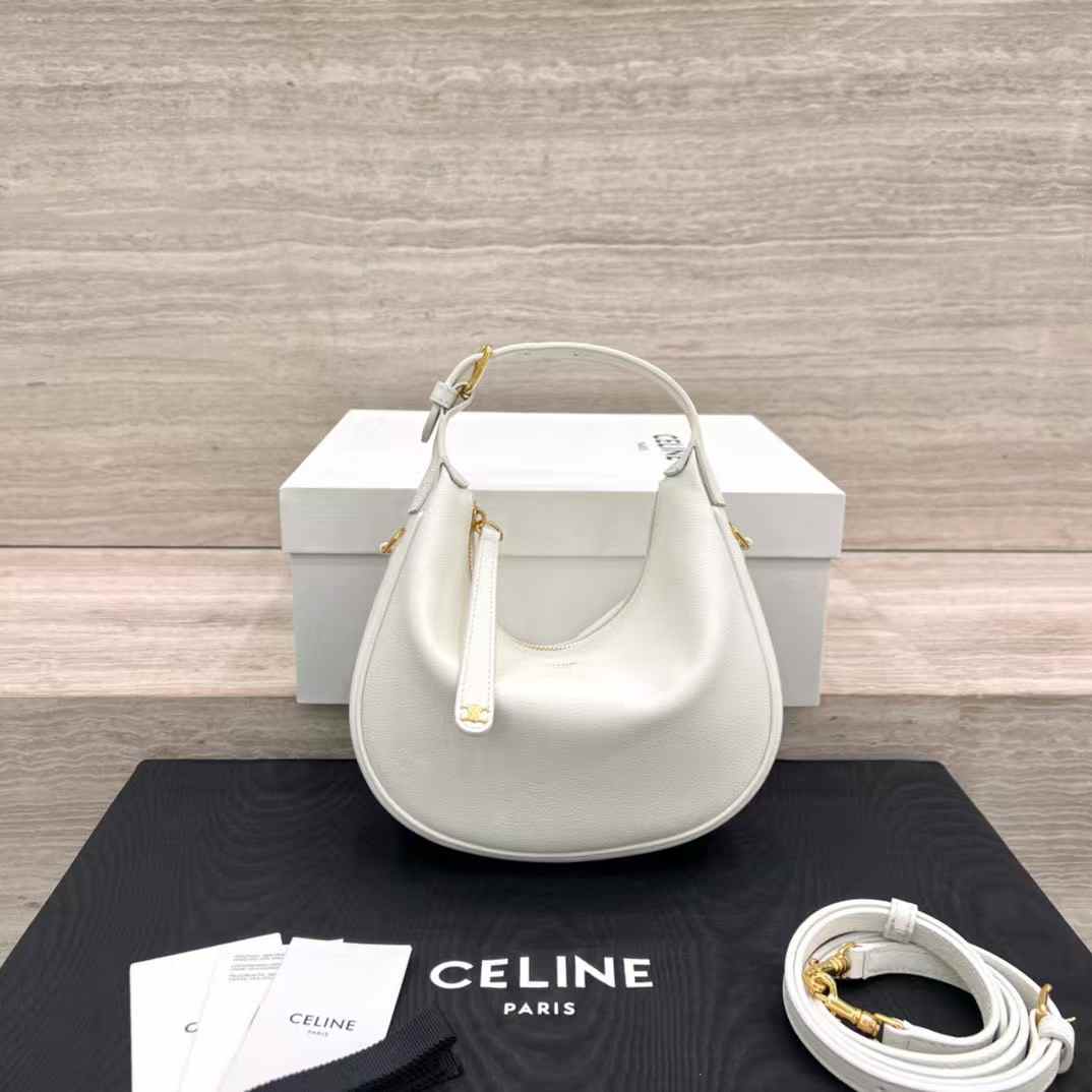Celine Teen Lulu In Supple Grained Calfskin view 2
